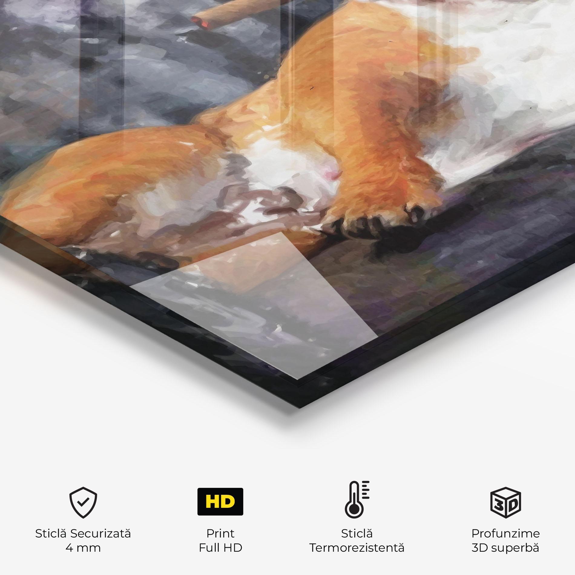 Panou Sticla Bucatarie Enjoy Life mockup 2
