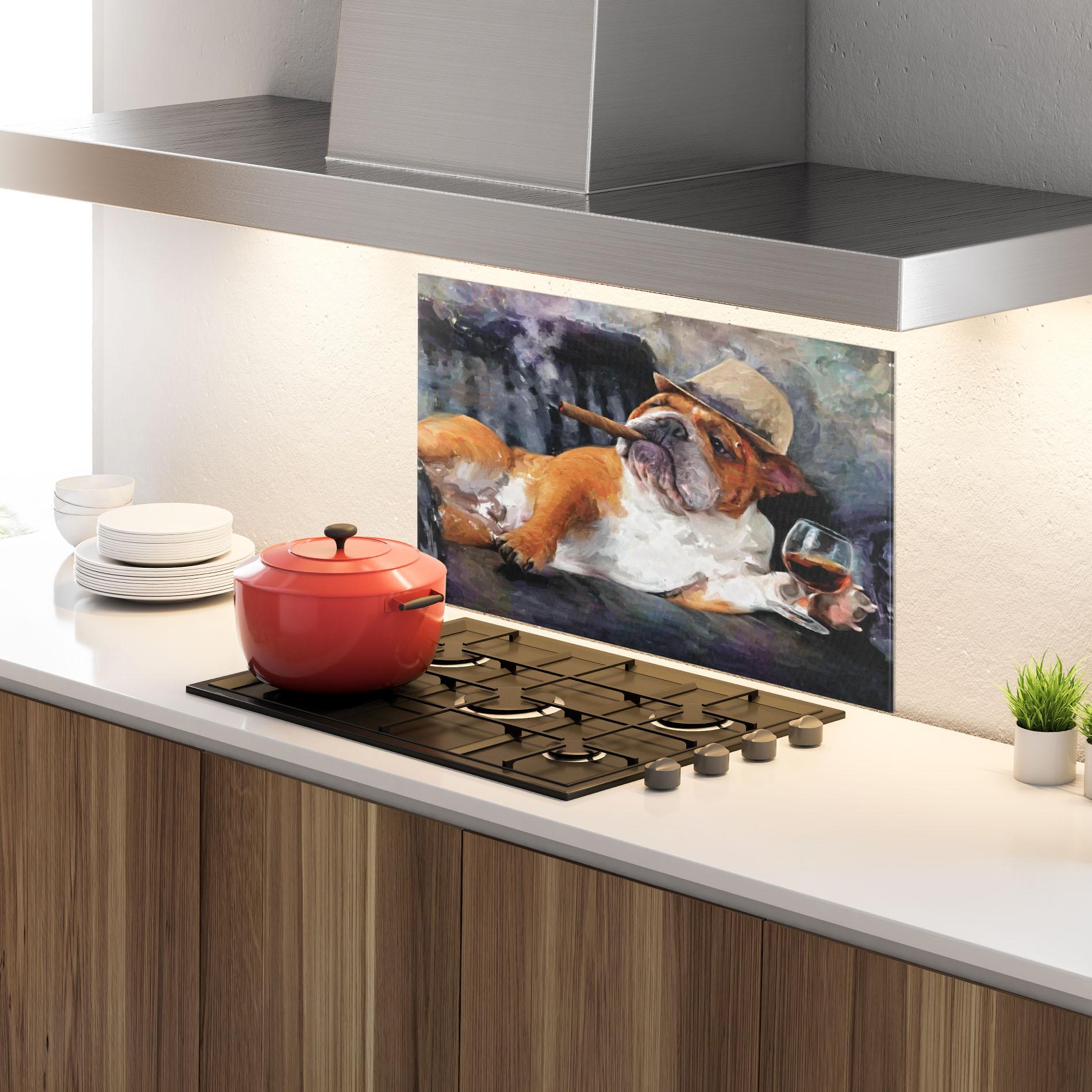 Panou Sticla Bucatarie Enjoy Life mockup 4