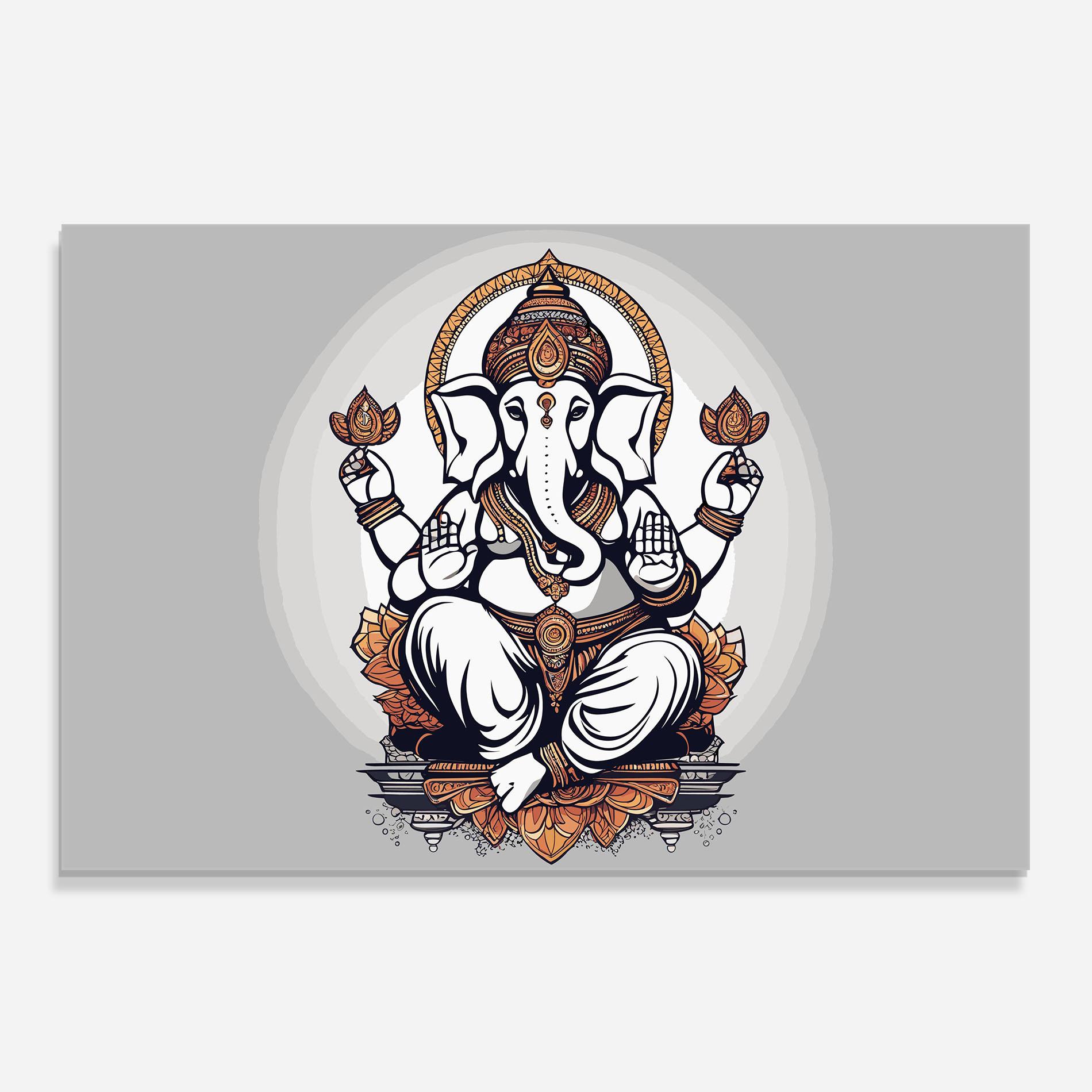 Panou Sticla Bucatarie Chaturthi Greys mockup 0