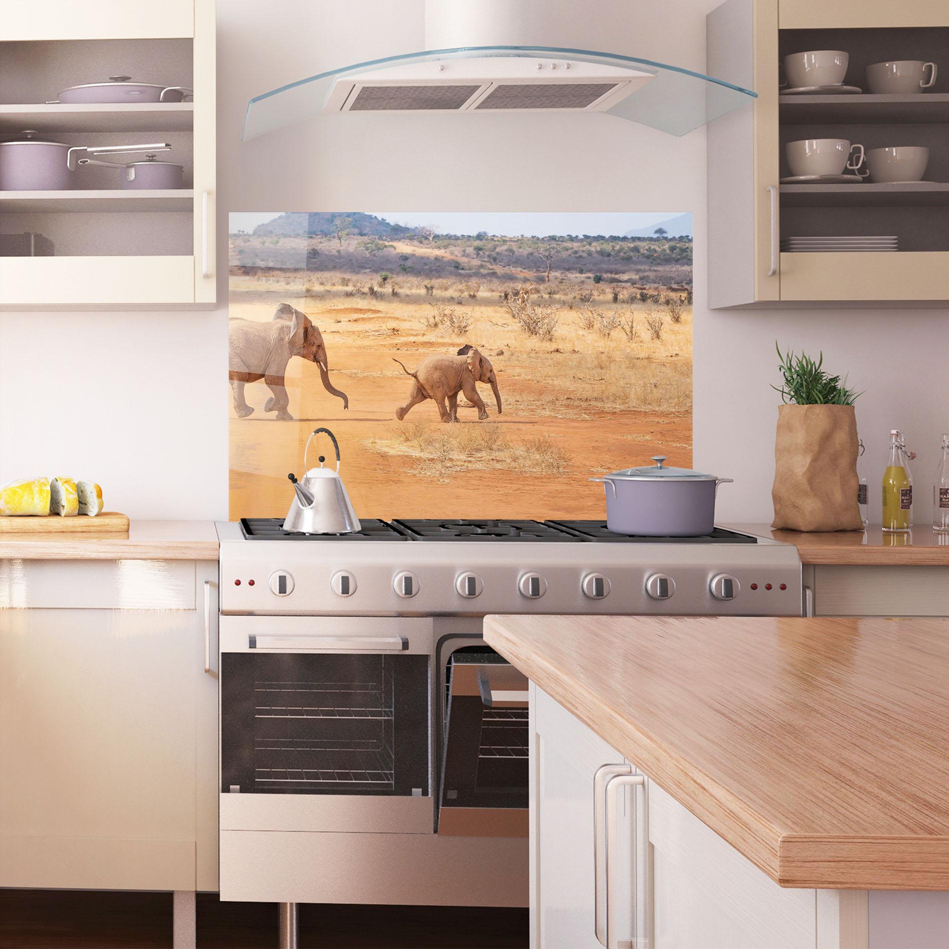 Panou Sticla Bucatarie Desert Safari mockup 1