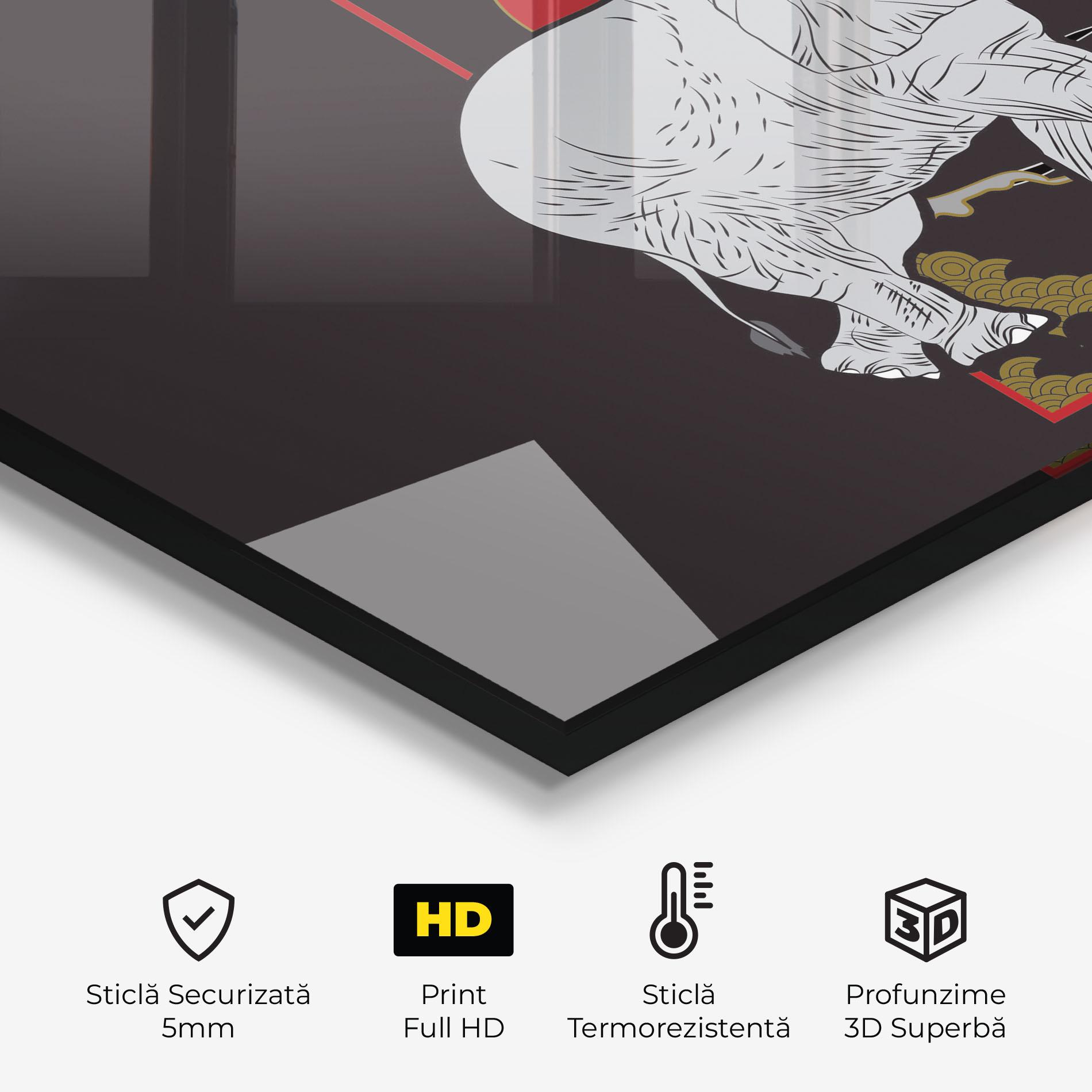 Panou Sticla Bucatarie Elephant Asia mockup 2