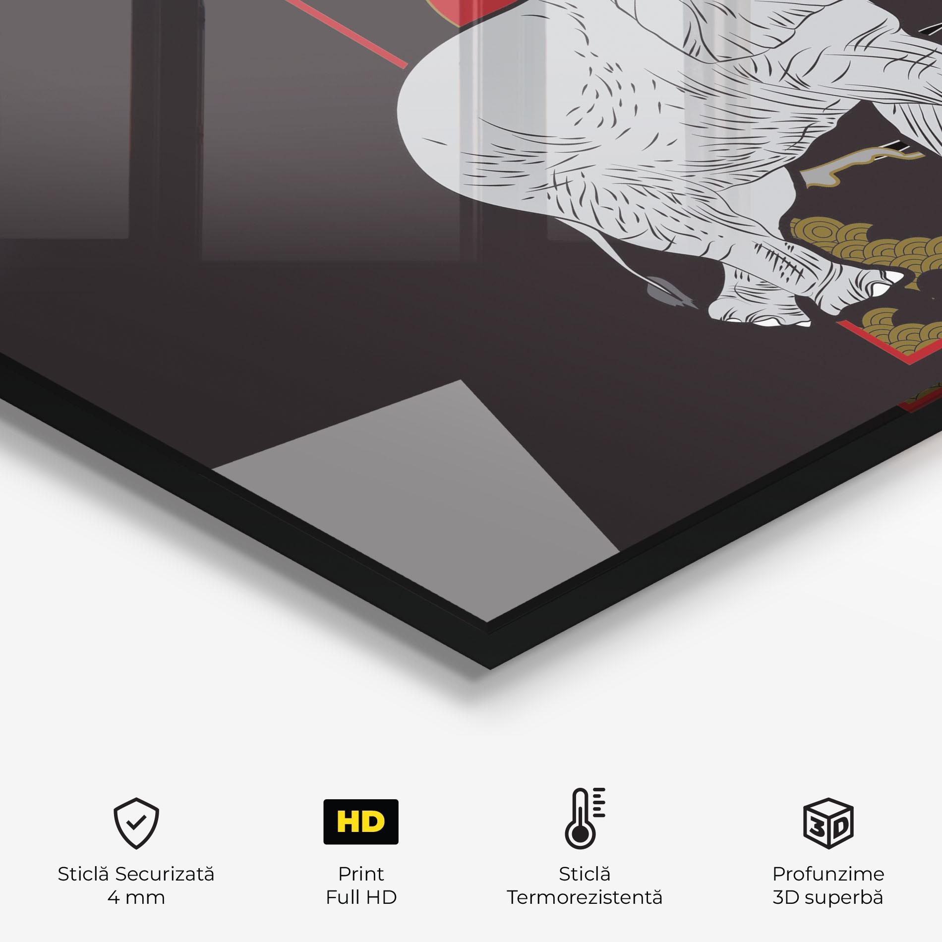 Panou Sticla Bucatarie Elephant Asia mockup 2