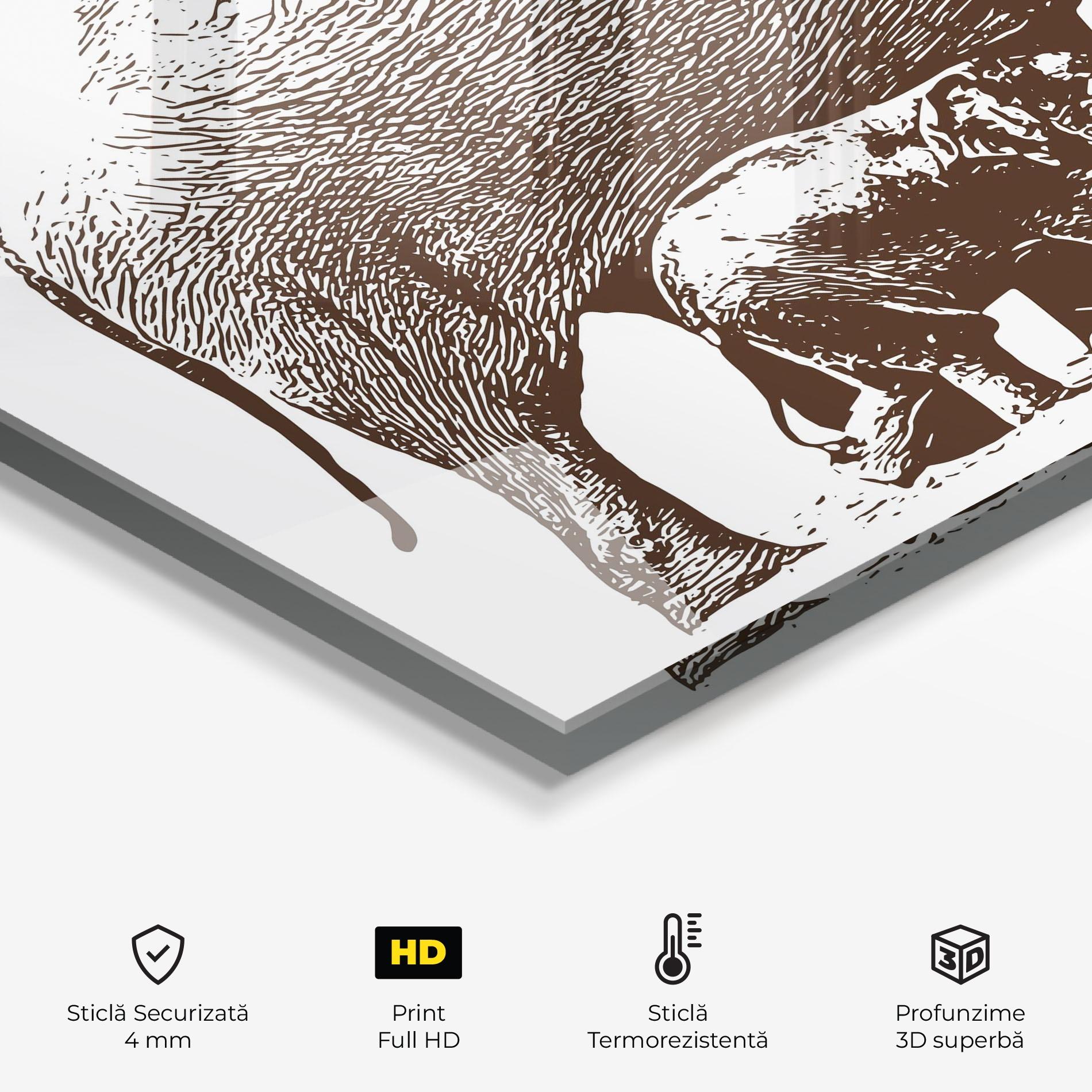 Panou Sticla Bucatarie Mother Elephent mockup 2