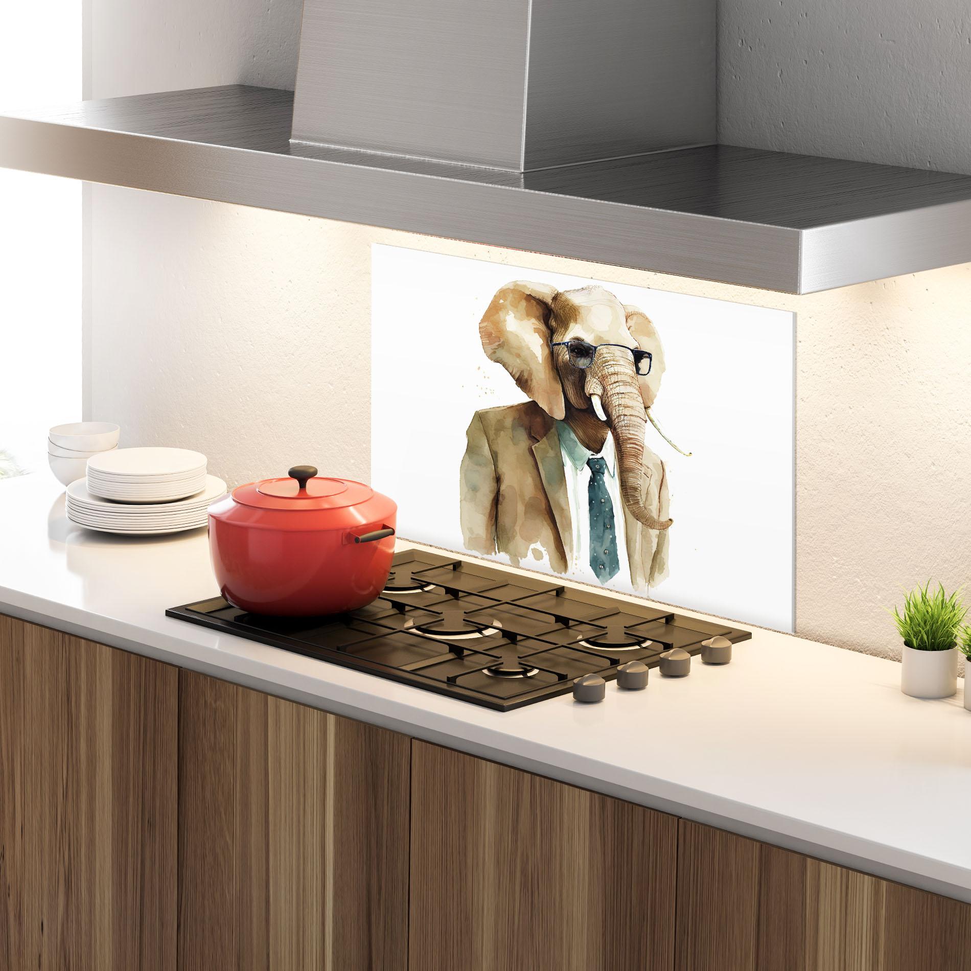 Panou Sticla Bucatarie Bussines Elephant mockup 4