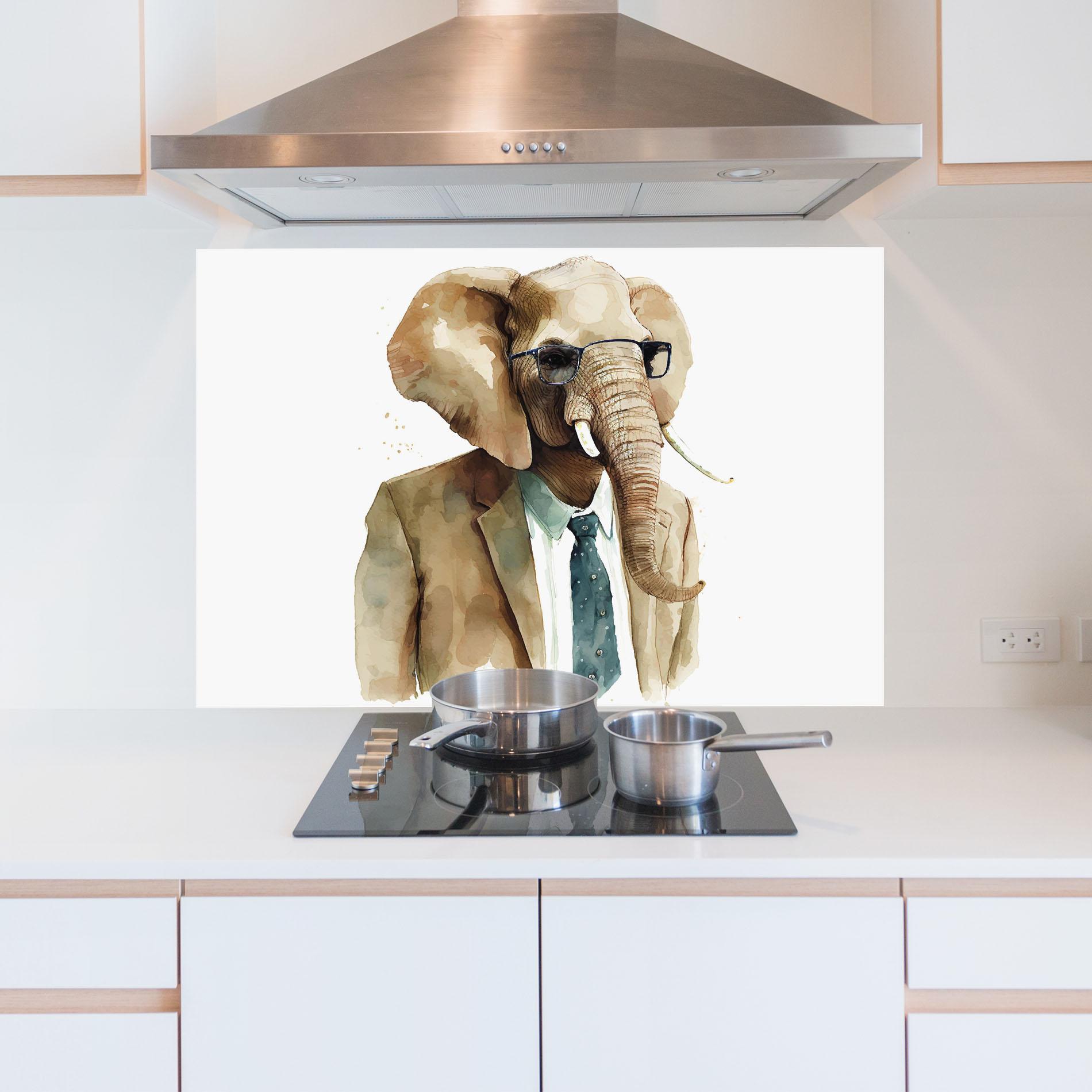 Panou Sticla Bucatarie Bussines Elephant mockup 5