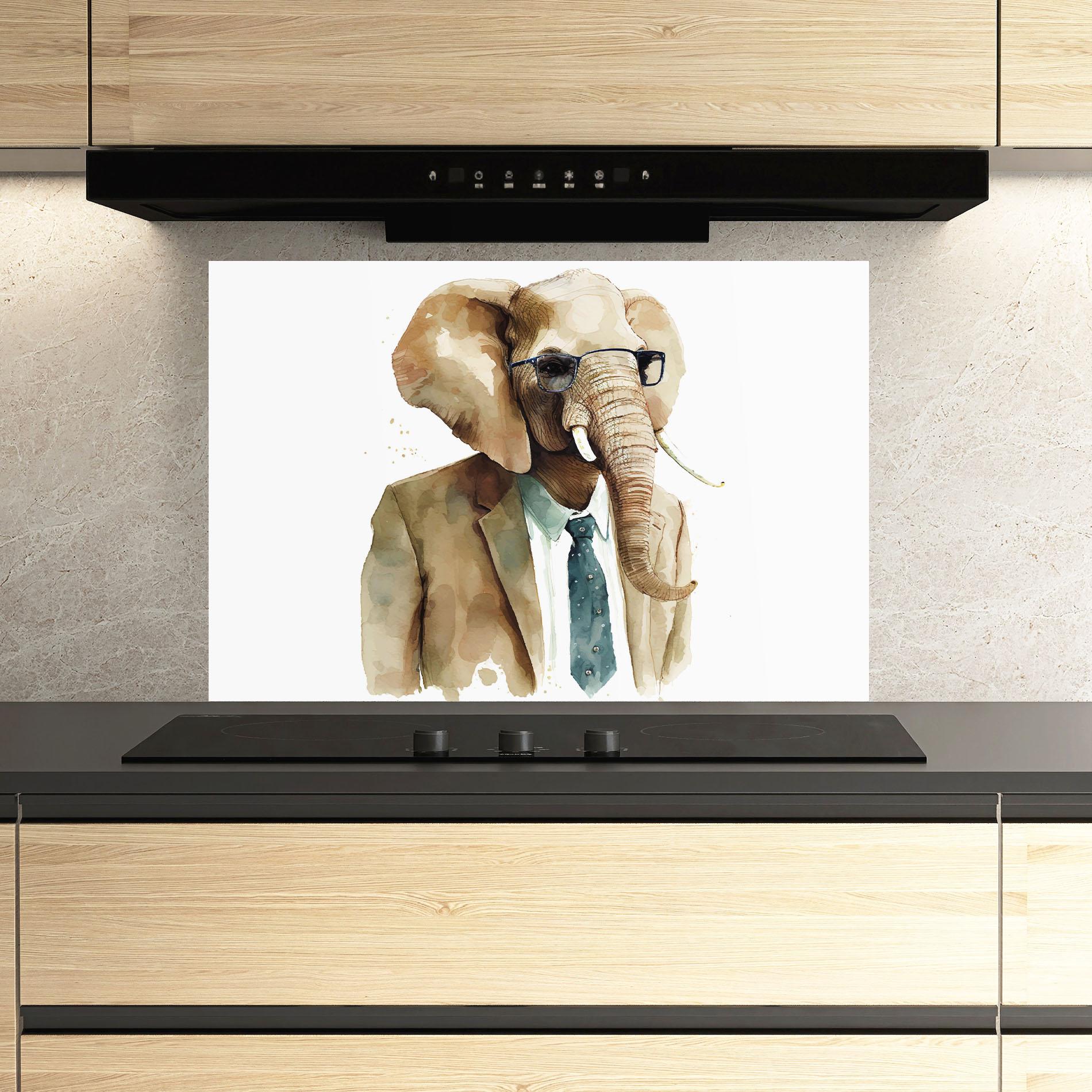 Panou Sticla Bucatarie Bussines Elephant mockup 3