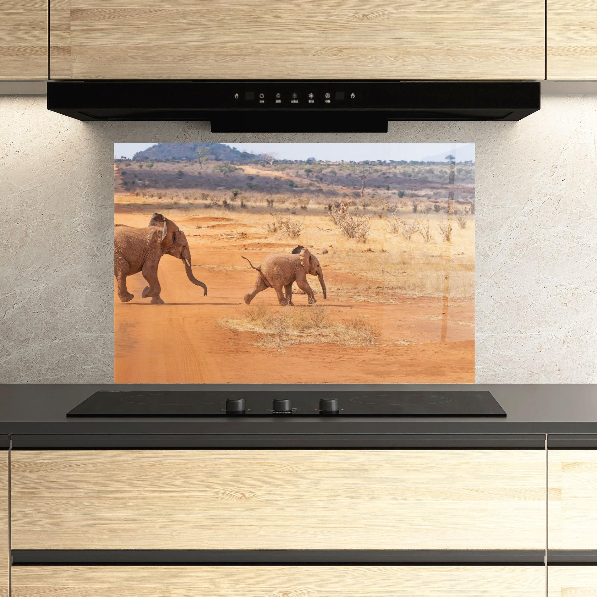 Panou Sticla Bucatarie Desert Safari mockup 3
