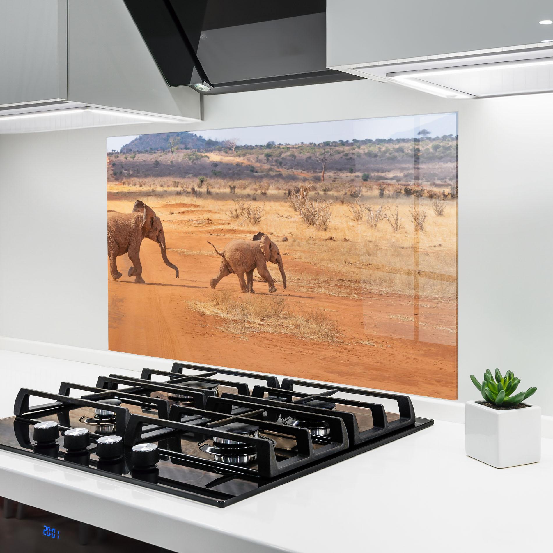 Panou Sticla Bucatarie Desert Safari mockup 6