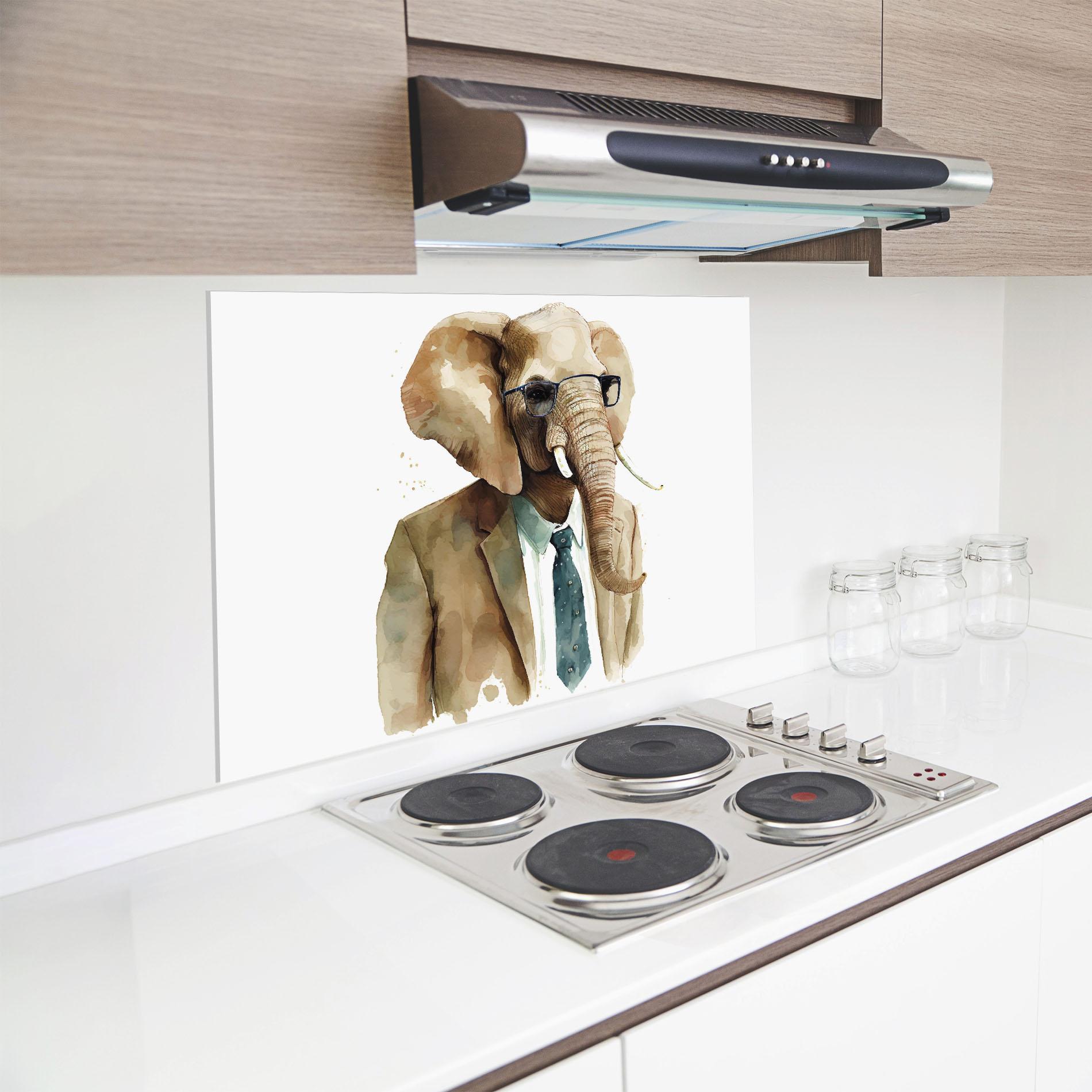 Panou Sticla Bucatarie Bussines Elephant mockup 8