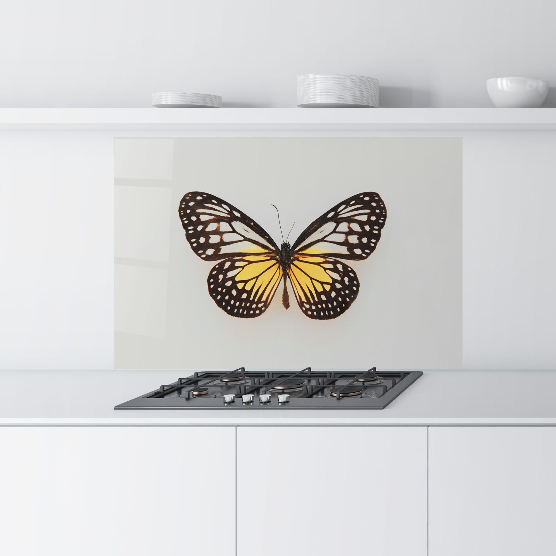 Butterfly On Grey mockup 9