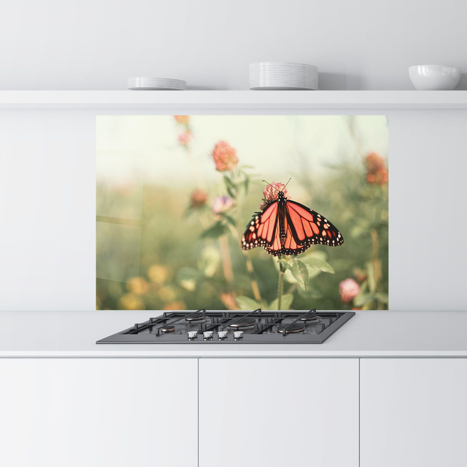 Light Red Butterfly mockup 9