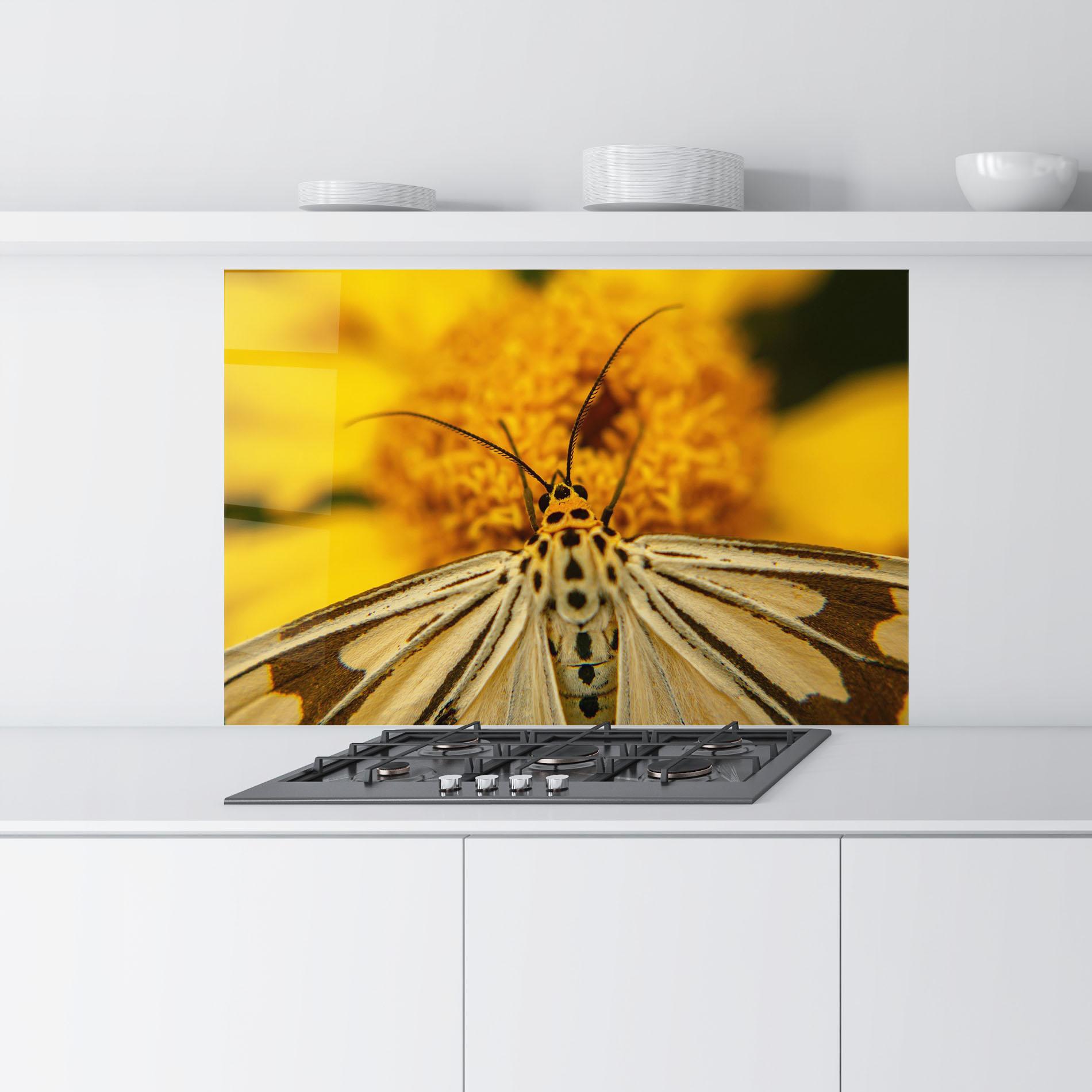 Panou Sticla Bucatarie Pollen Butterfly mockup 9