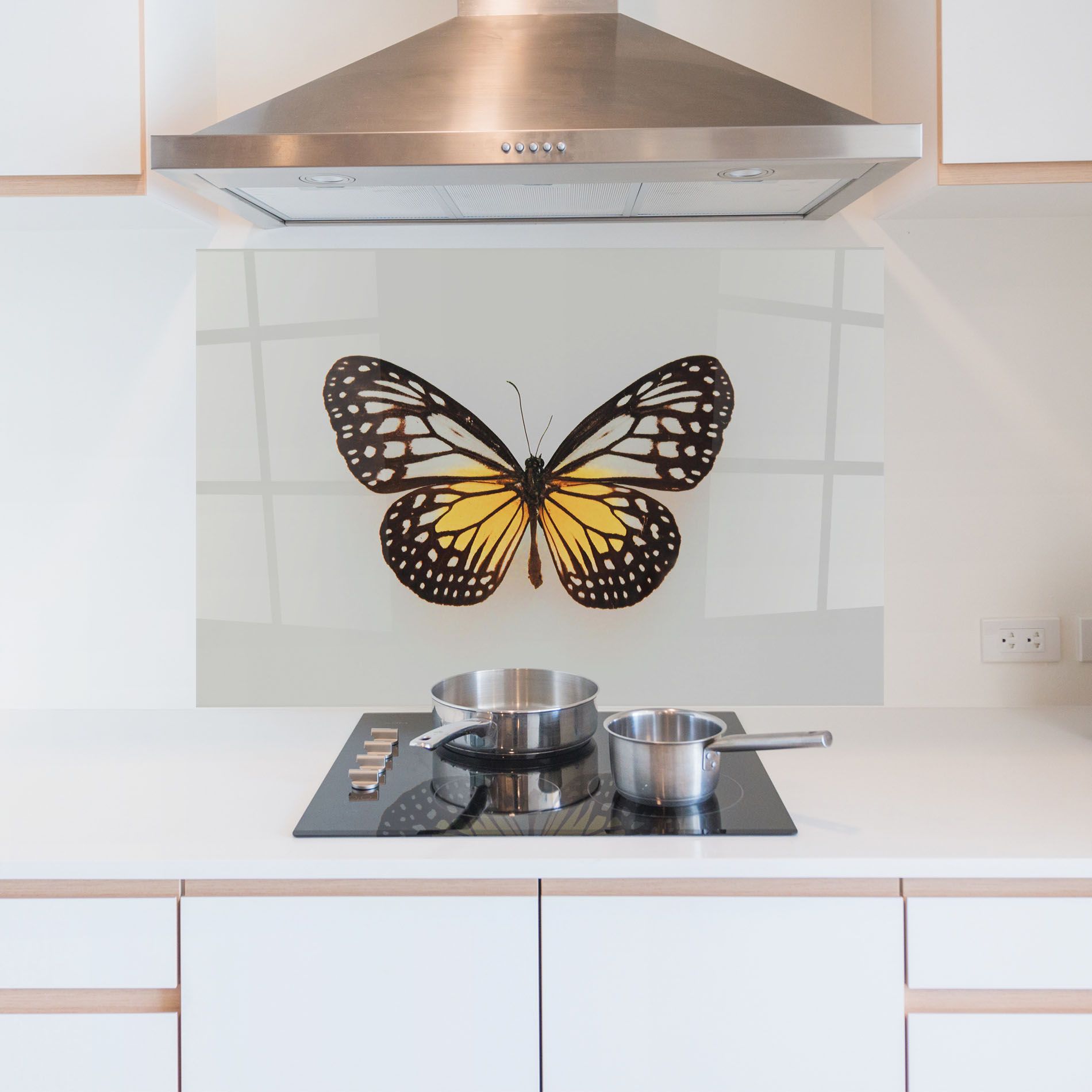 Butterfly On Grey mockup 5