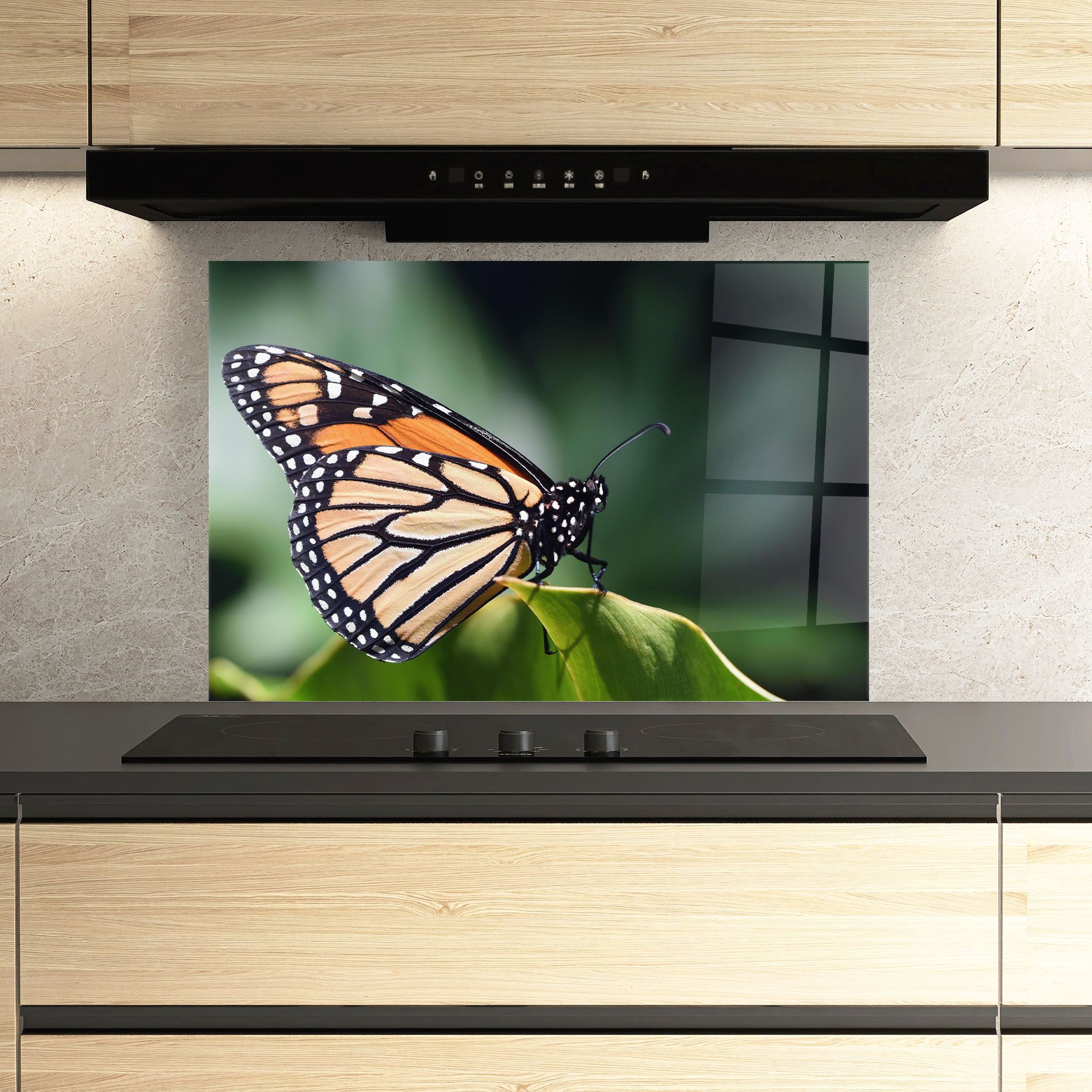 Light Orange Butterfly mockup 3