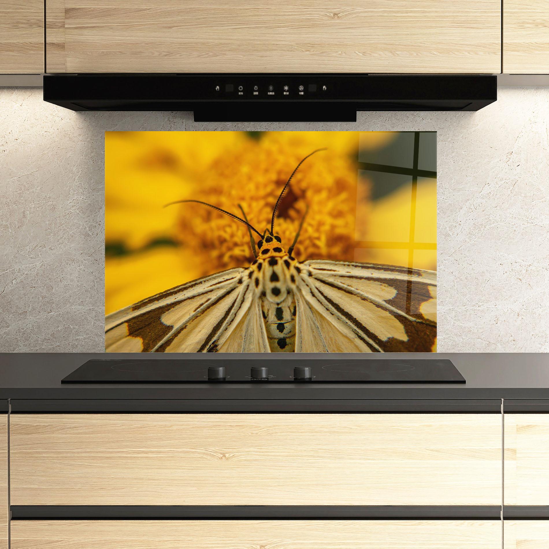 Panou Sticla Bucatarie Pollen Butterfly mockup 3