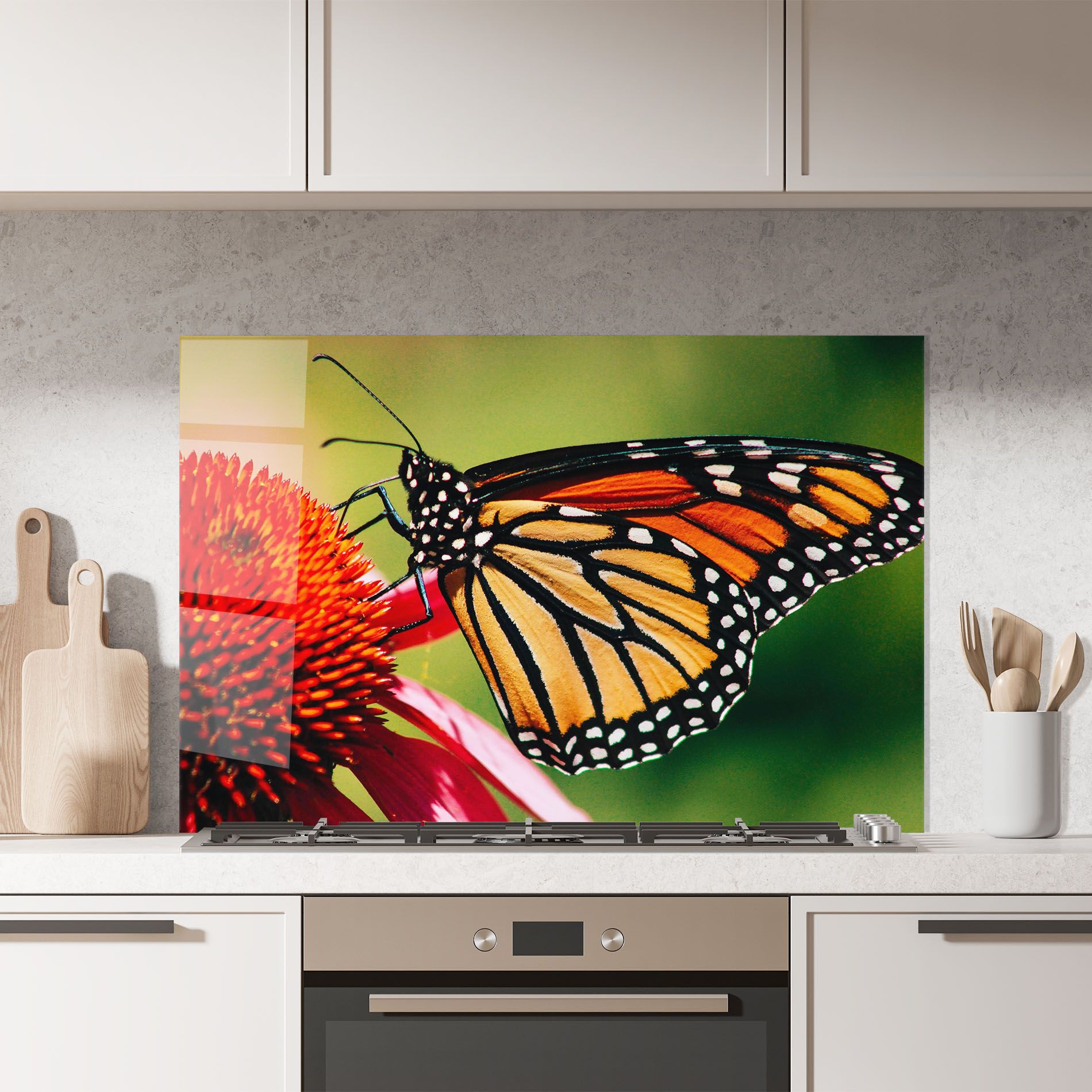 Big Orange Butterfly mockup 7