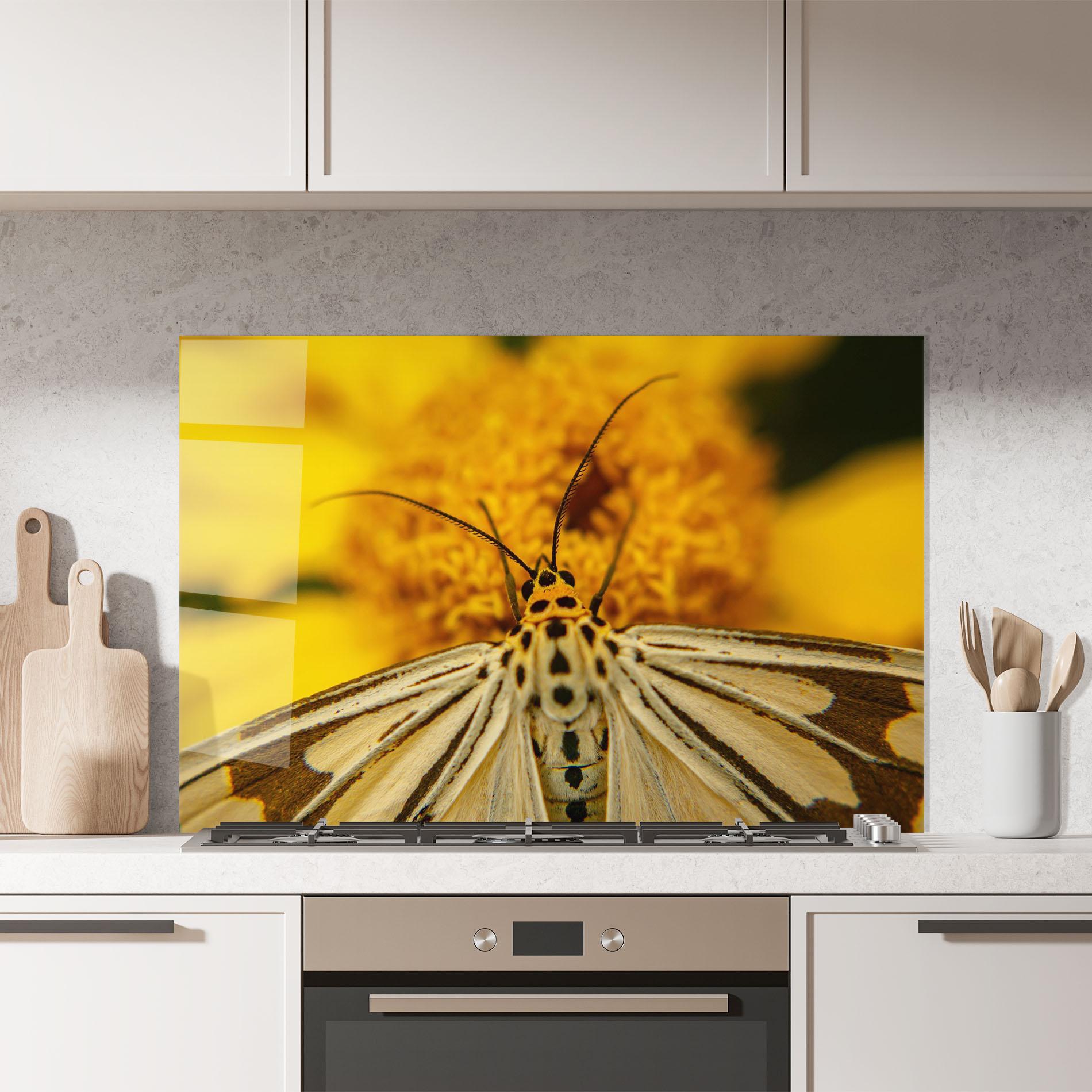 Panou Sticla Bucatarie Pollen Butterfly mockup 7