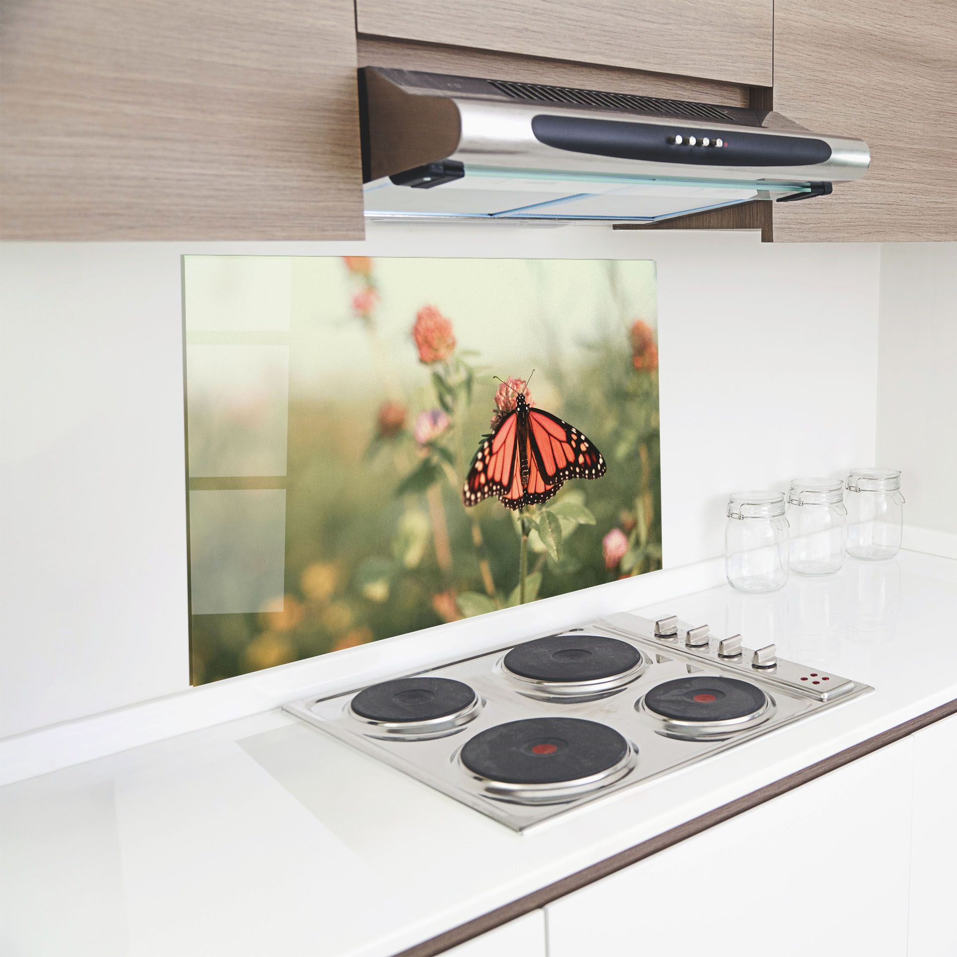 Light Red Butterfly mockup 8
