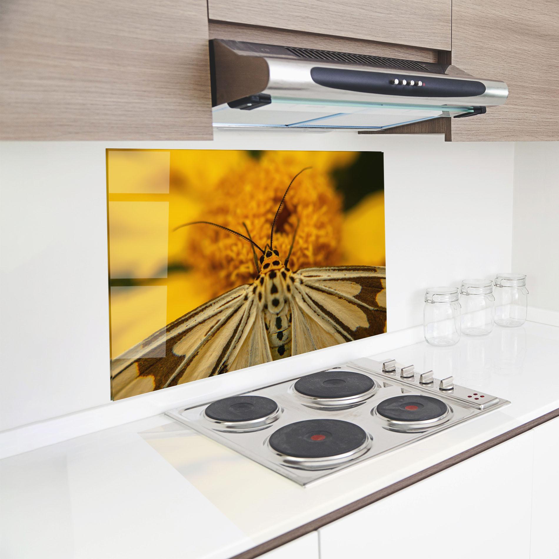 Panou Sticla Bucatarie Pollen Butterfly mockup 8