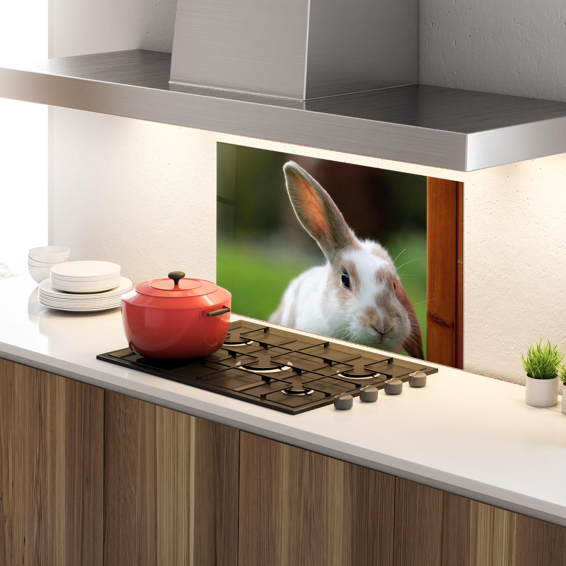 Panou Sticla Bucatarie Up Ear Bunny mockup 4