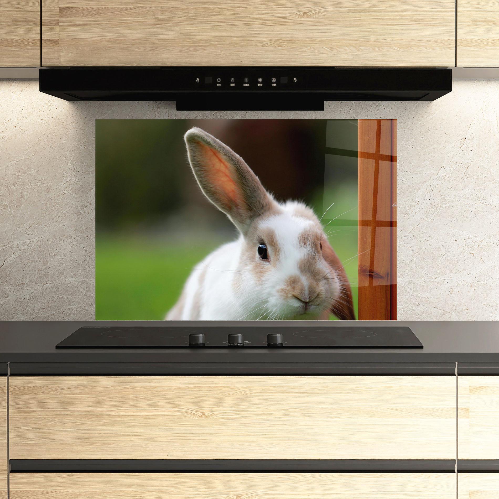 Panou Sticla Bucatarie Up Ear Bunny mockup 3