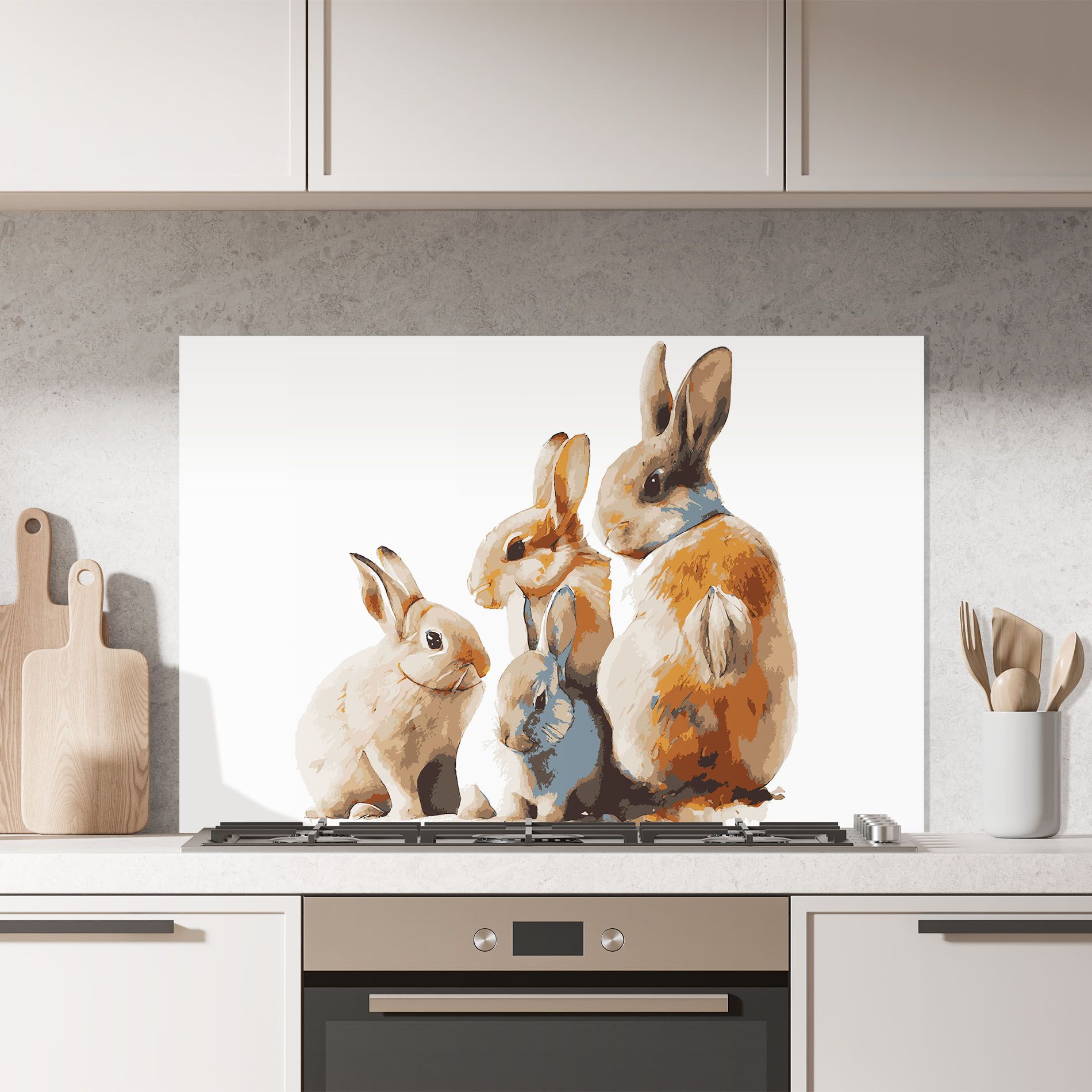 Bunny Family mockup 7