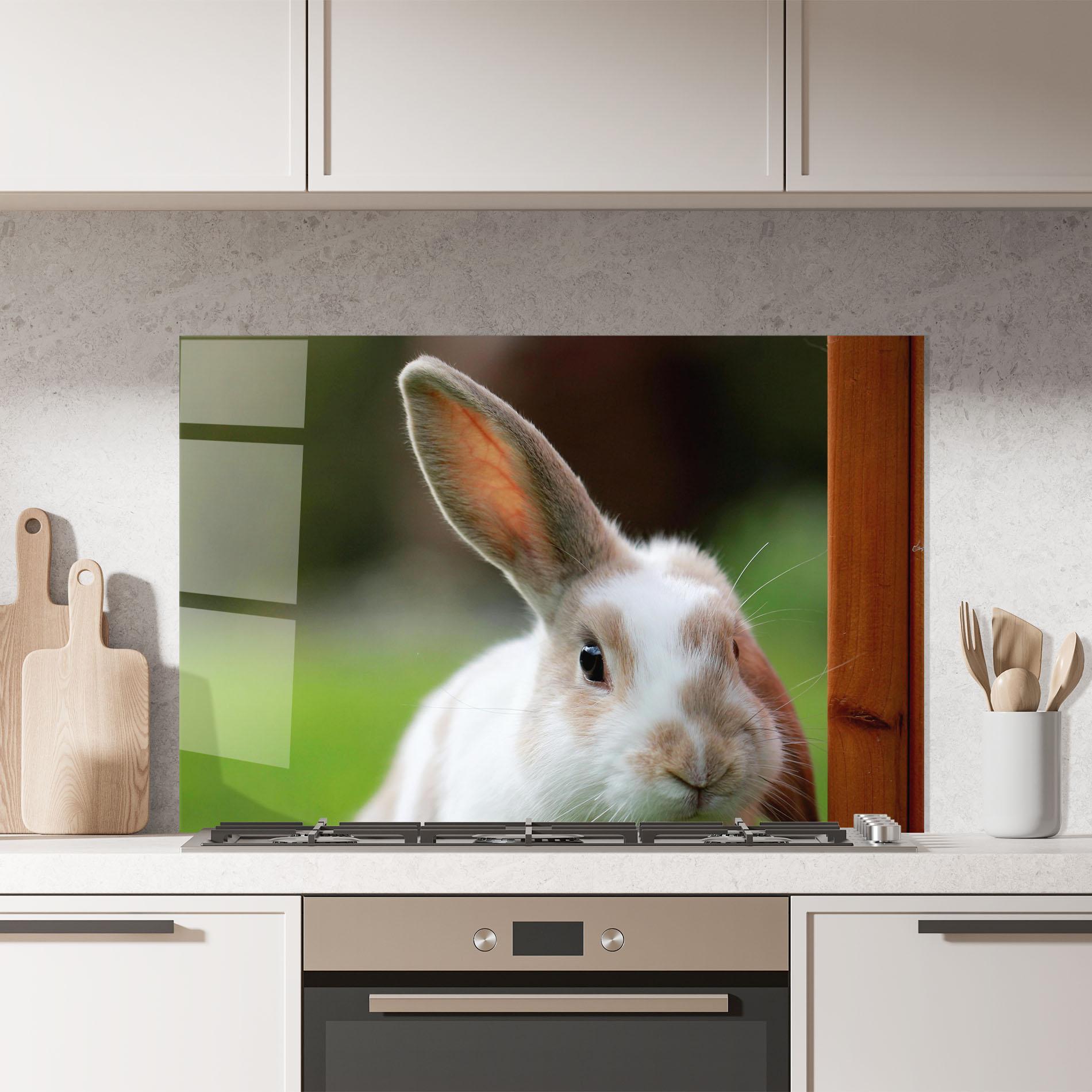 Panou Sticla Bucatarie Up Ear Bunny mockup 7