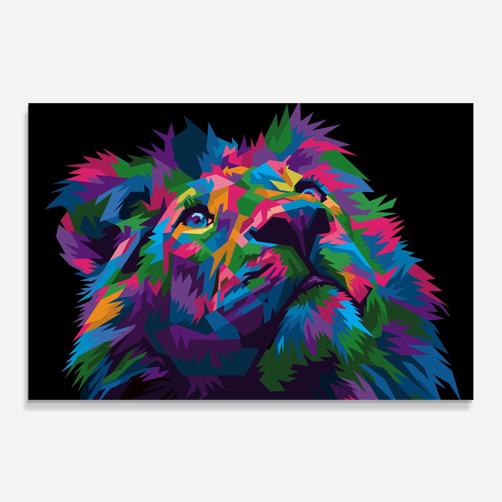 Cute Color Lion mockup 0