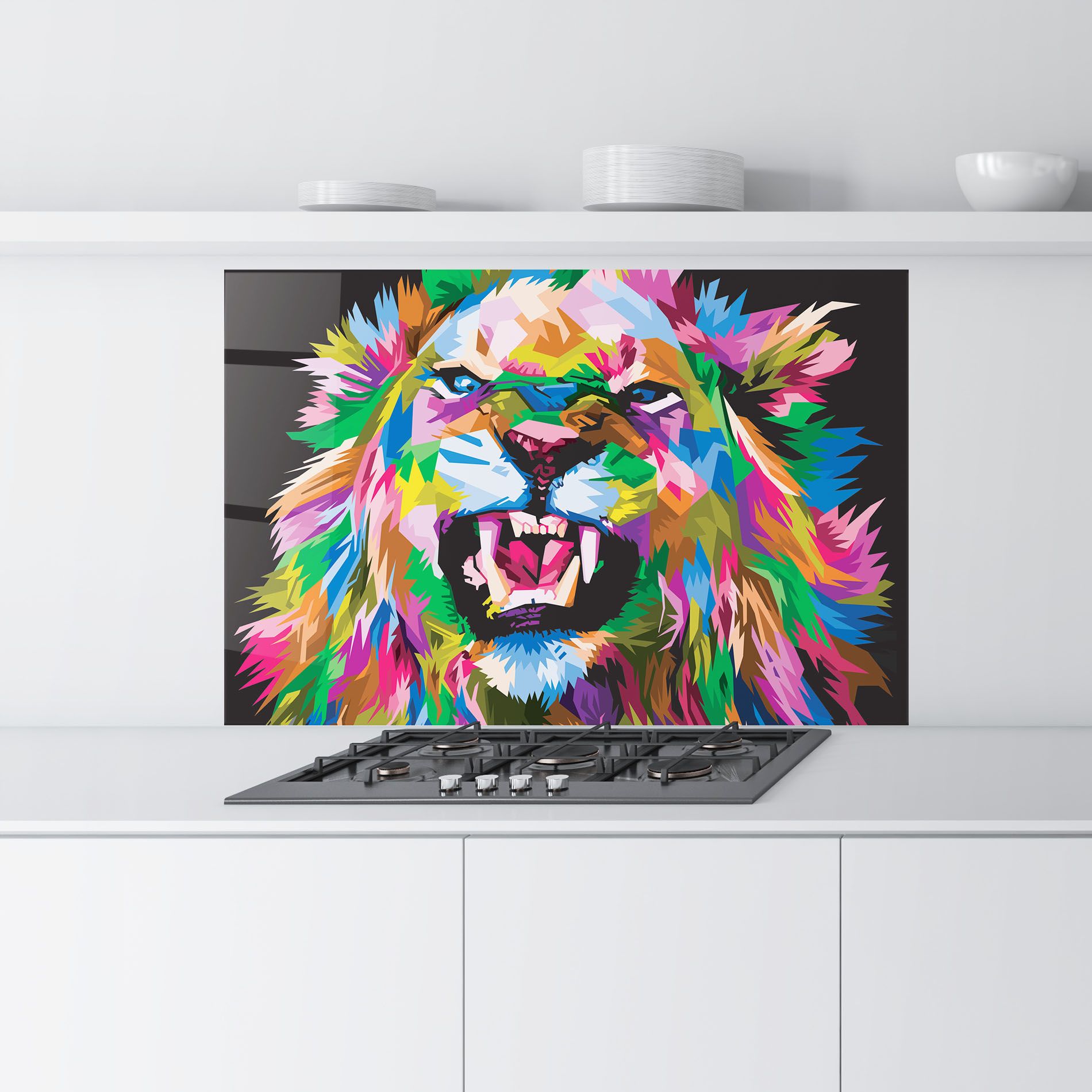 Angry Lion Eyes mockup 9