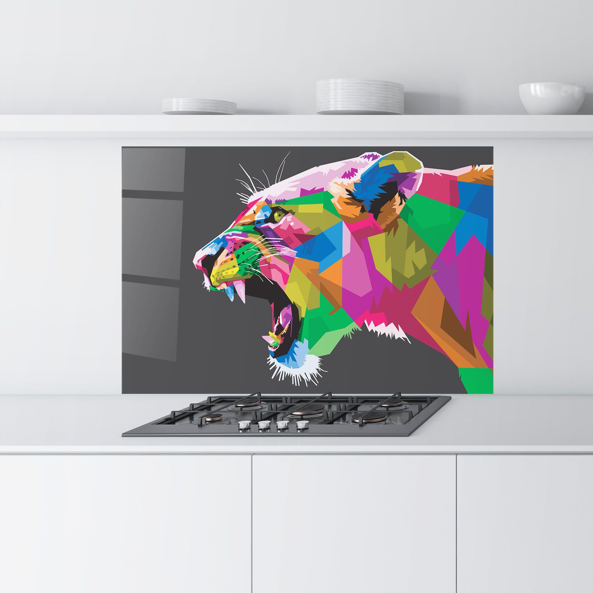 Female Lion Head mockup 9