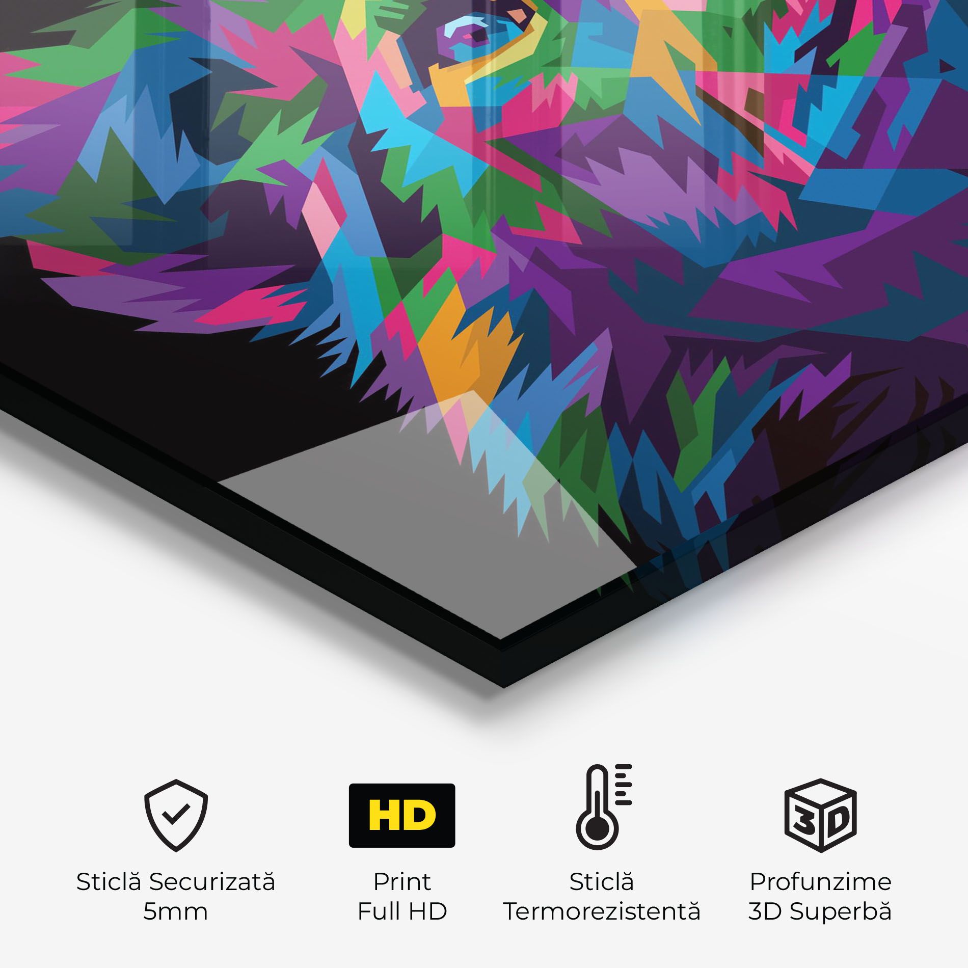 Cute Color Lion mockup 2