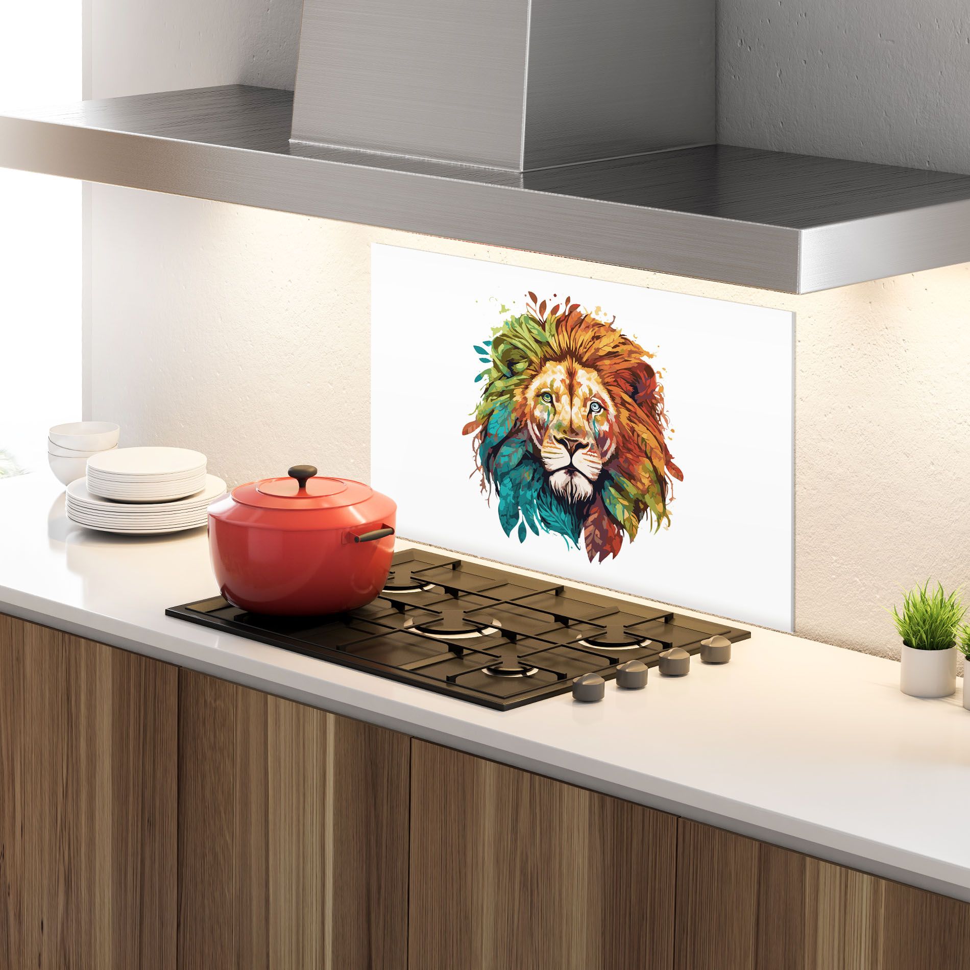 Nature Lion mockup 4