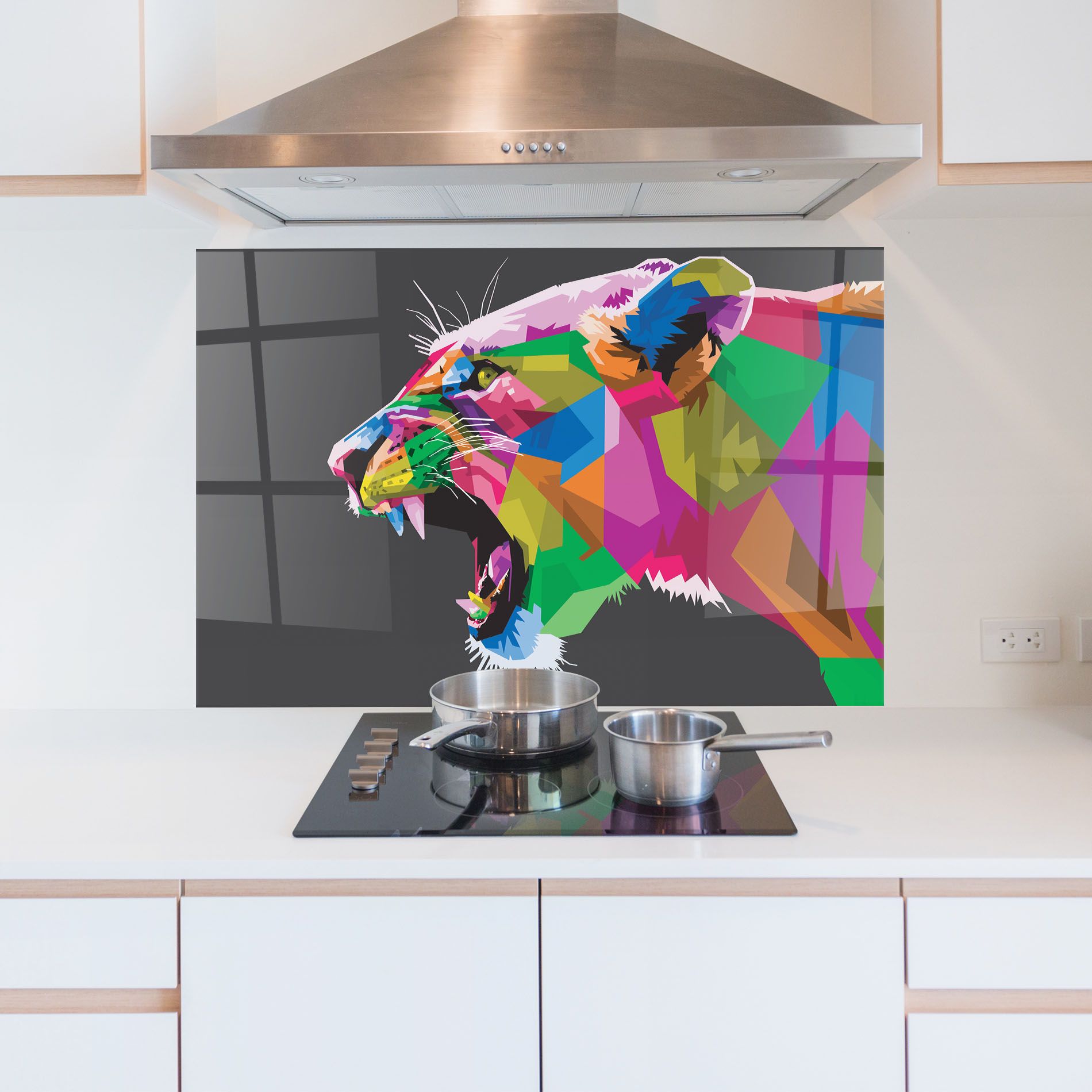 Female Lion Head mockup 5