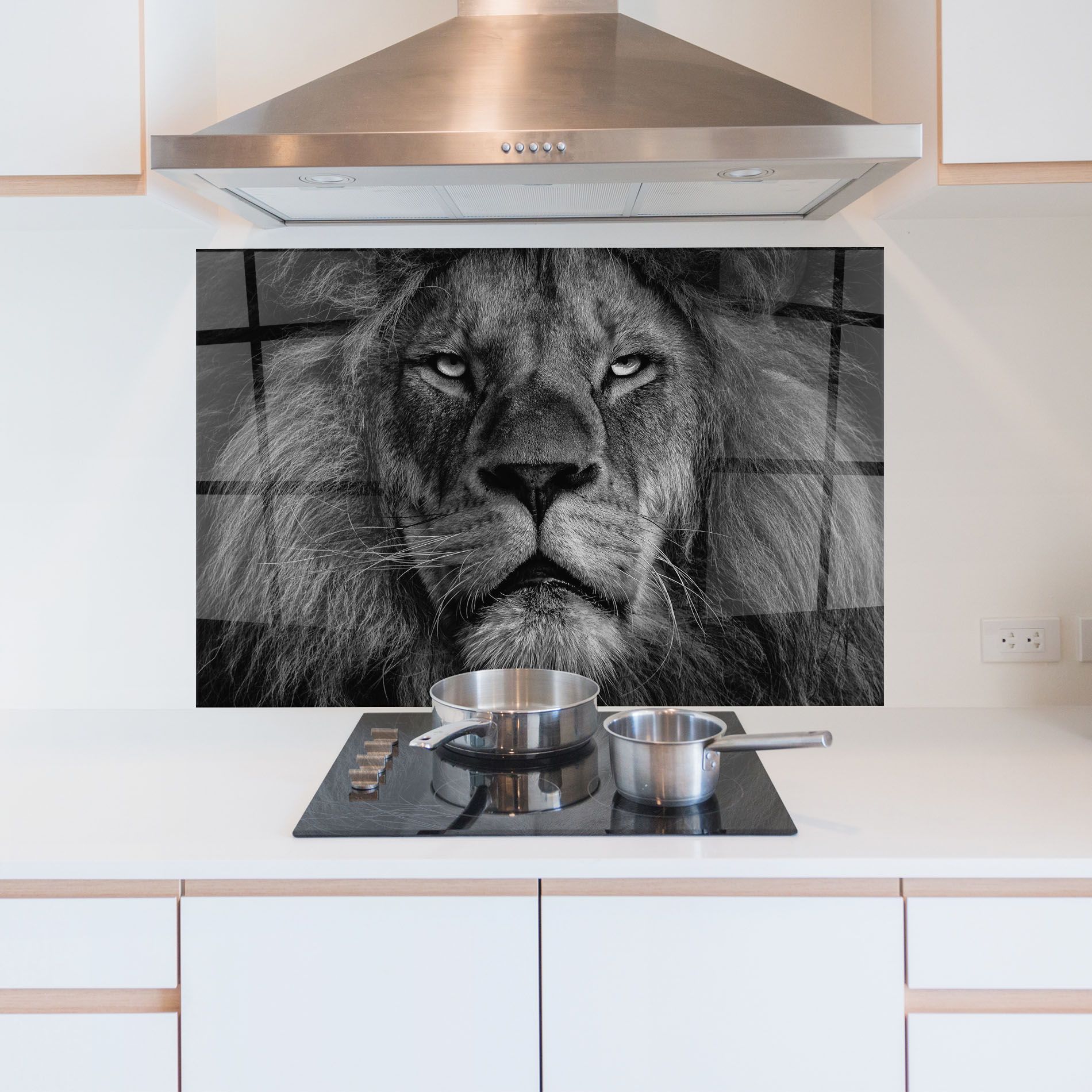 Powerful Male Lion mockup 5