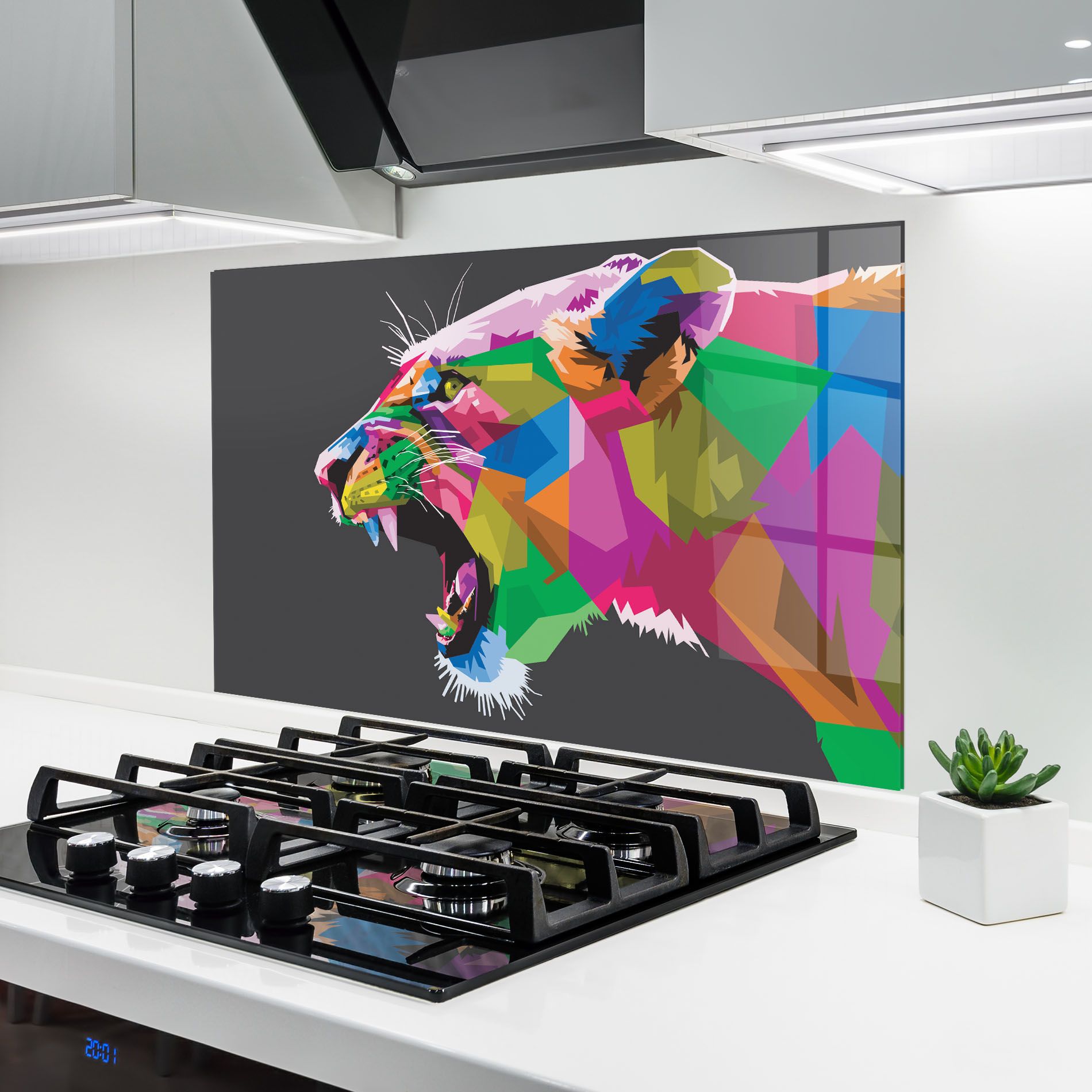 Female Lion Head mockup 6