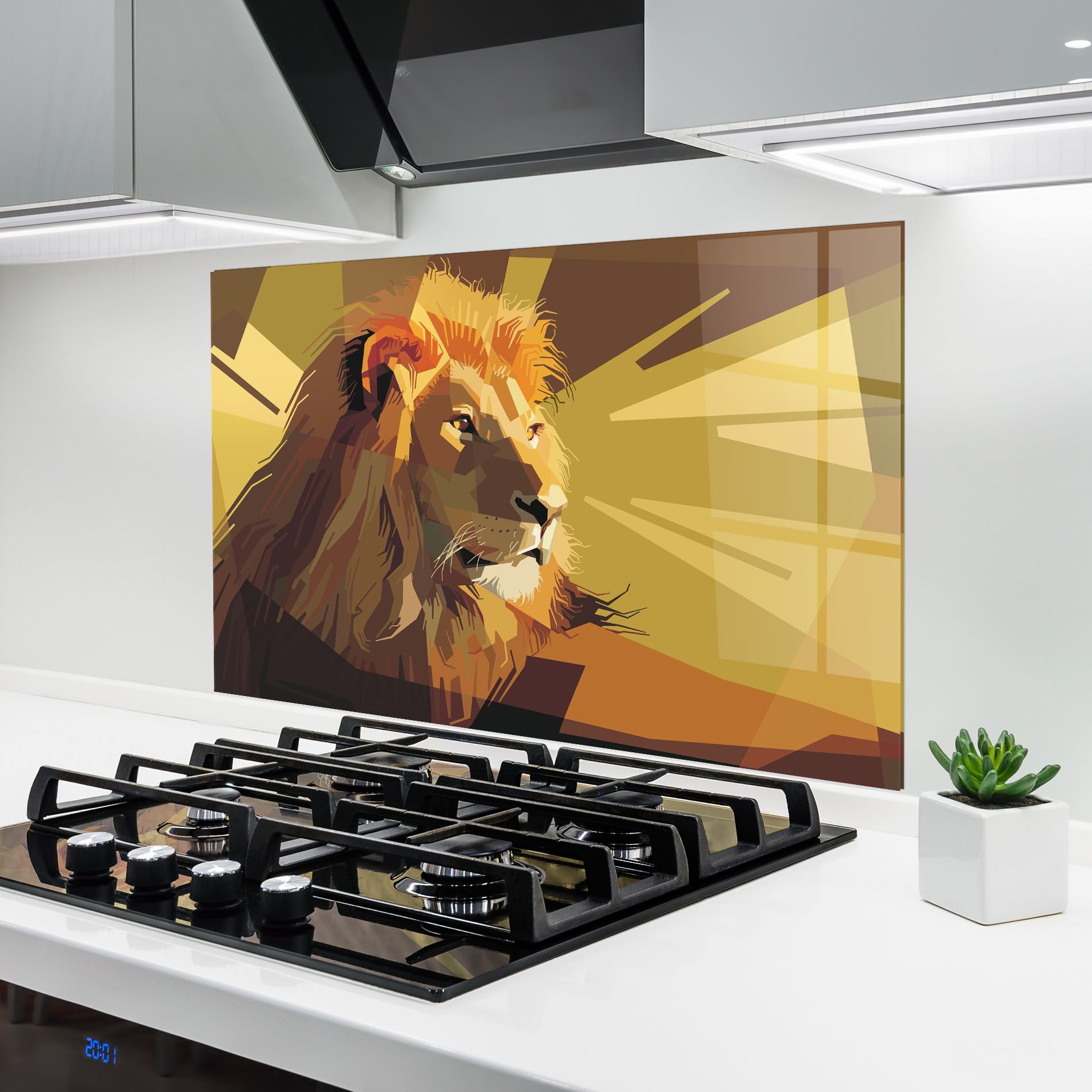 Lion Art mockup 6