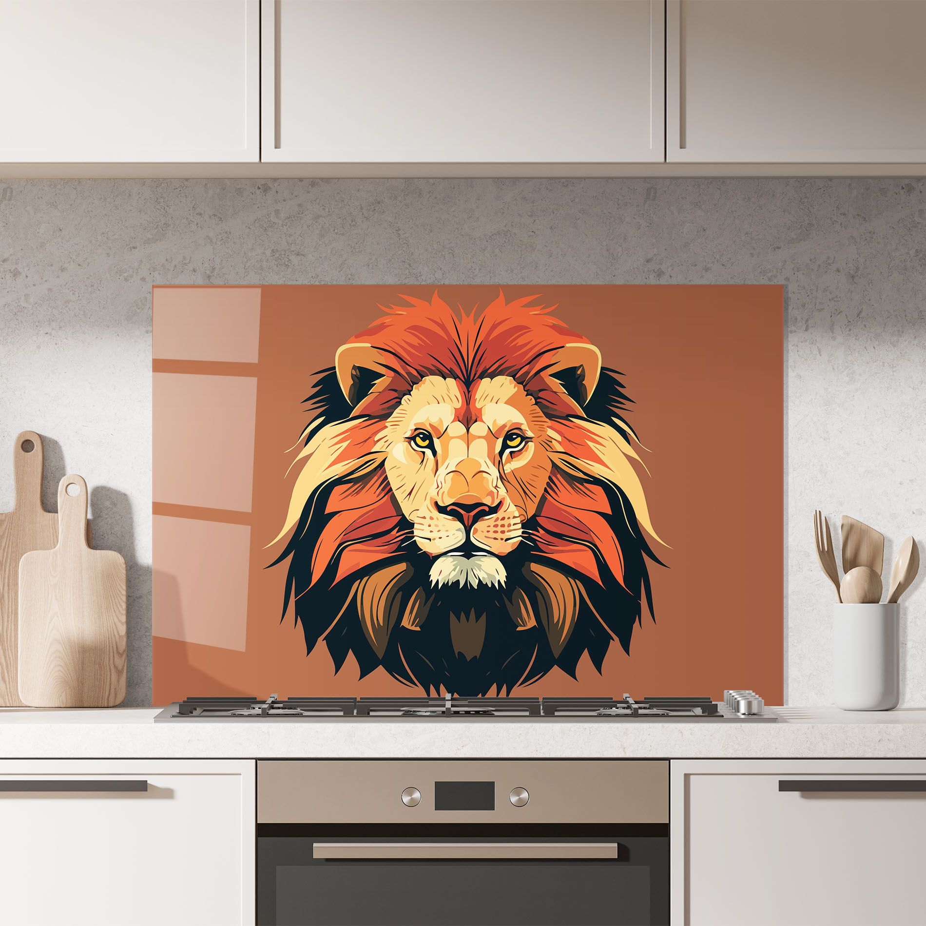 African Lion mockup 7