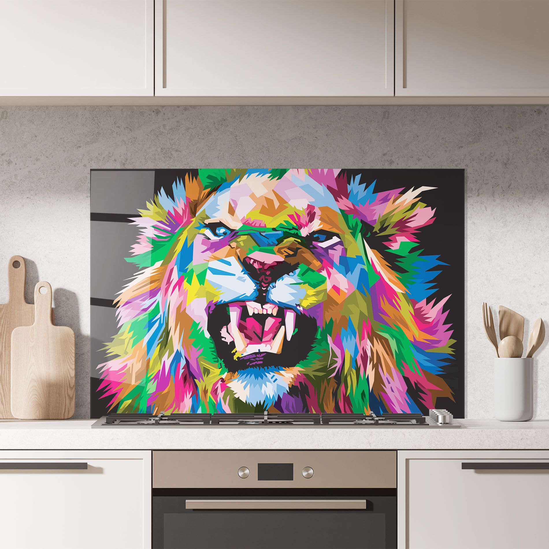 Angry Lion Eyes mockup 7