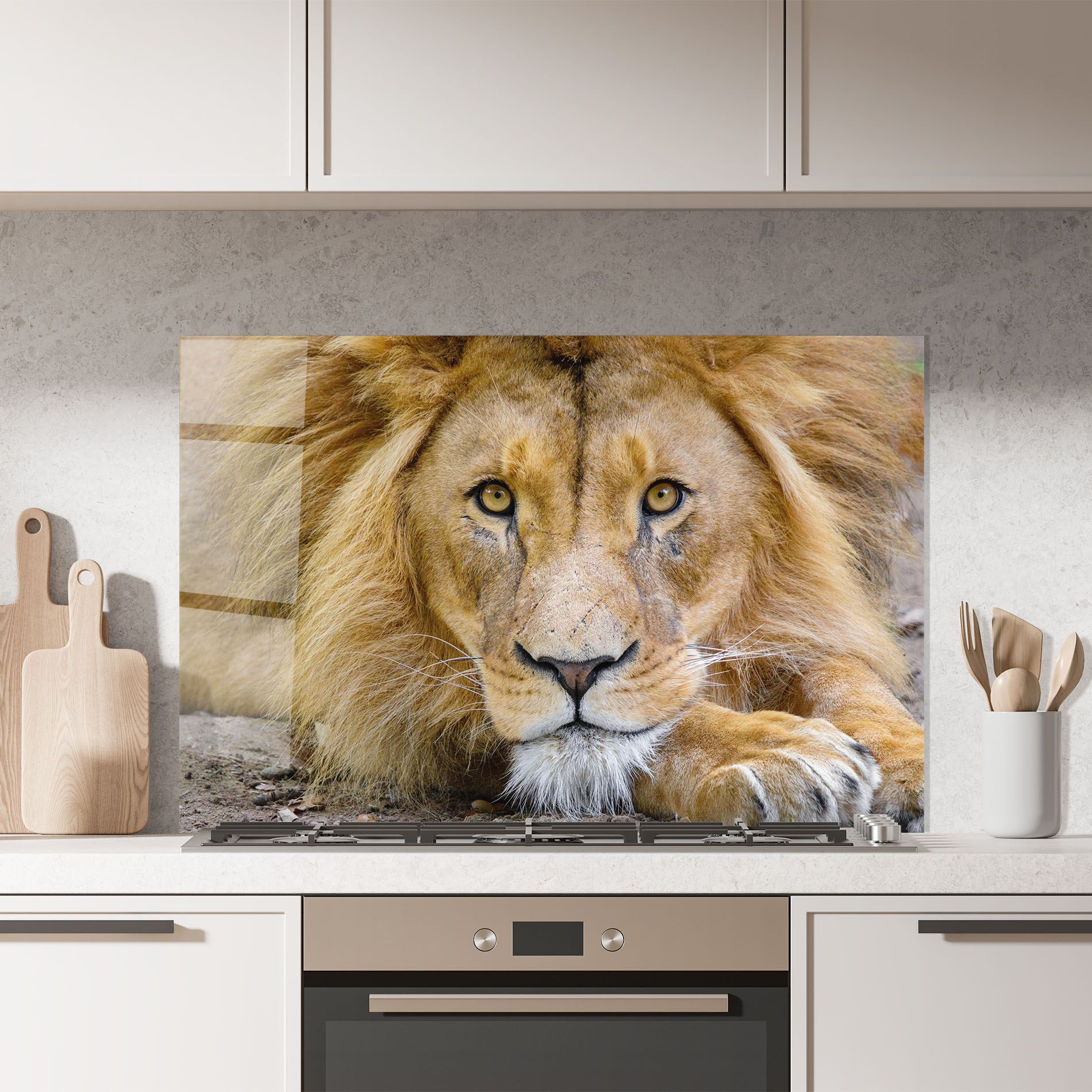 Lion Looking mockup 7