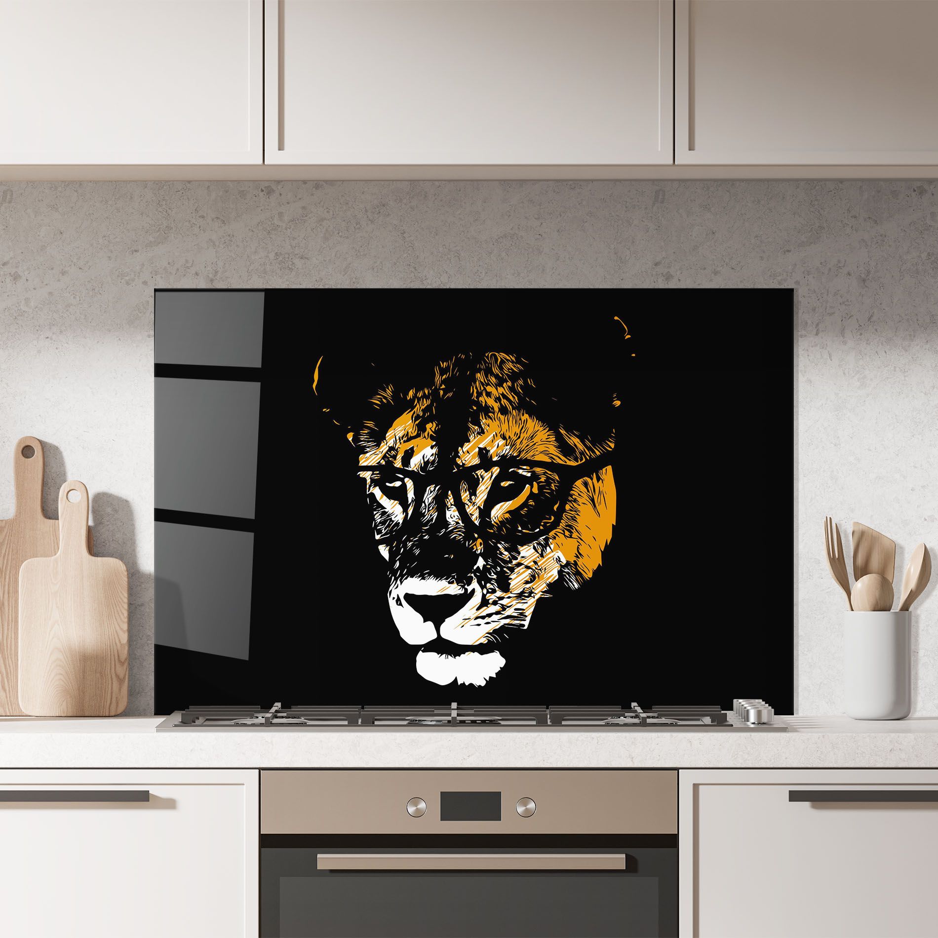 Lion With Glasses mockup 7