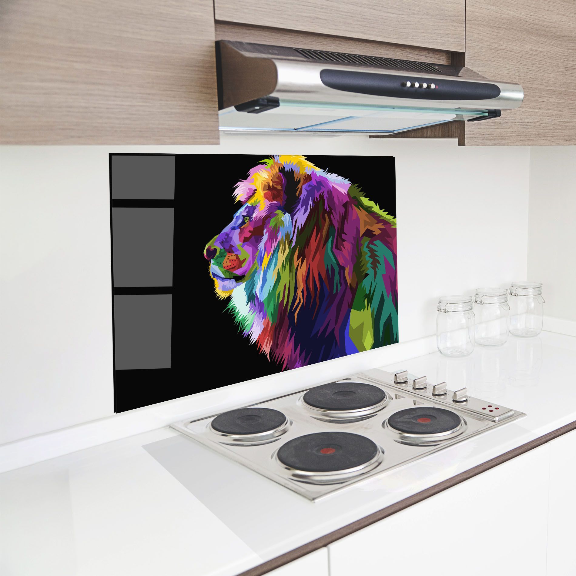 Lion Standing mockup 8