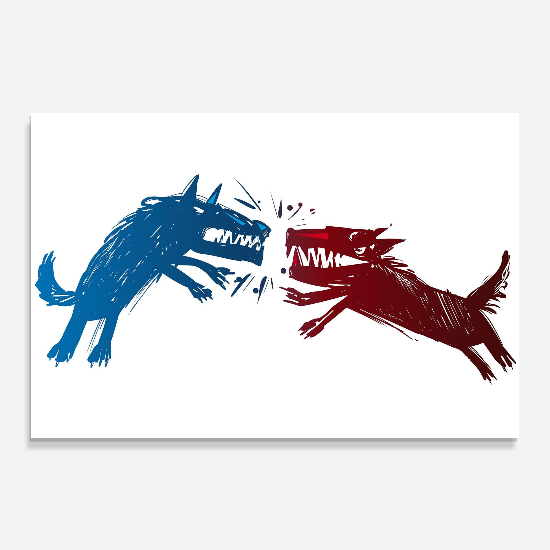 Red Blue Wolves mockup 0