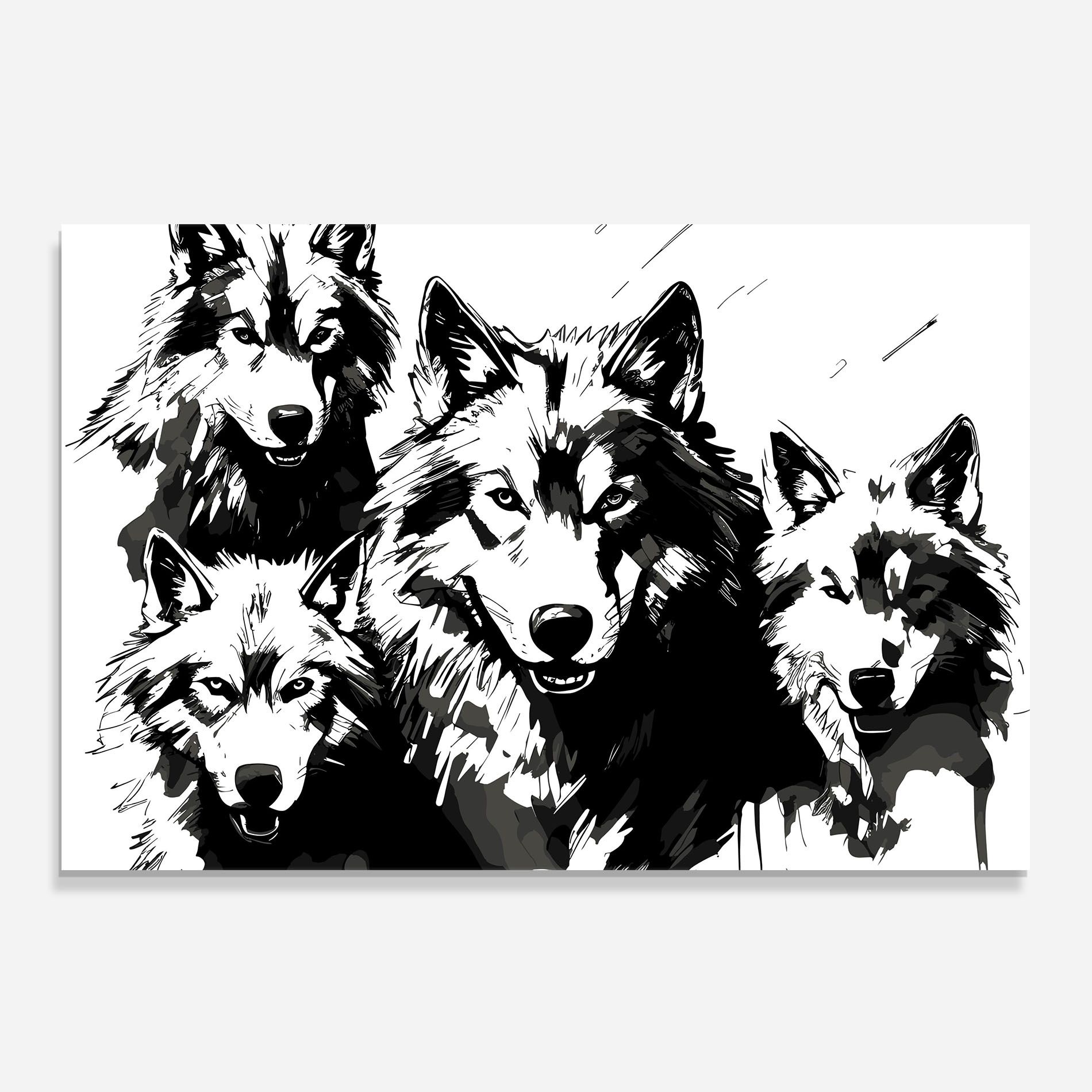 Wolf Family mockup 0
