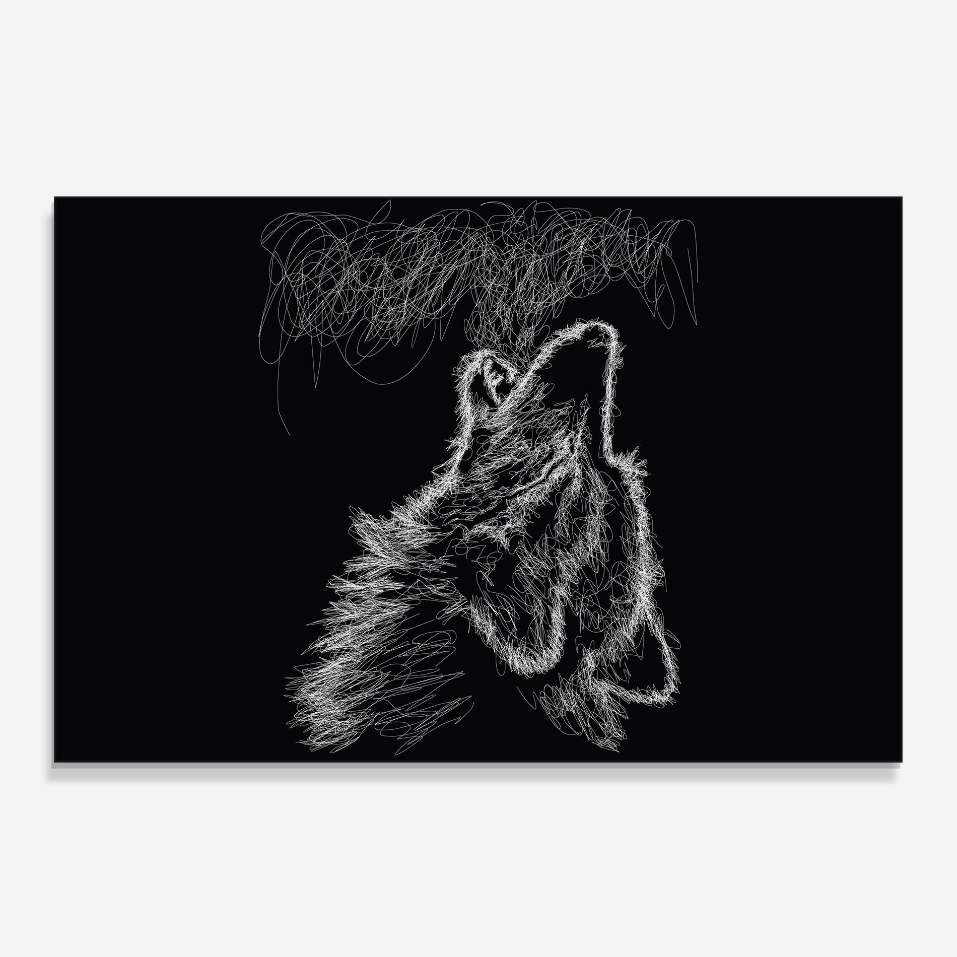 Wolf White Line mockup 0