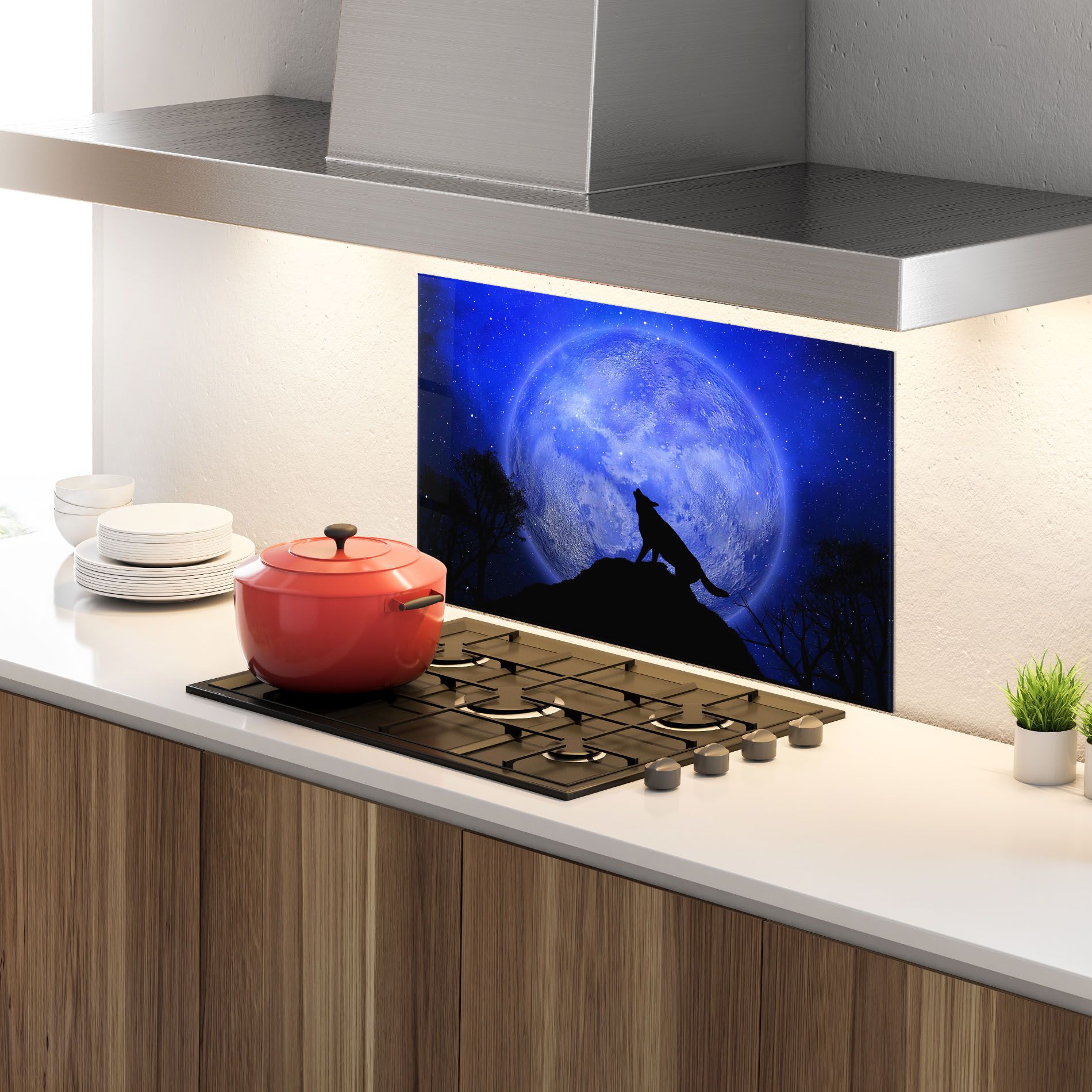 Wolf Howling mockup 4