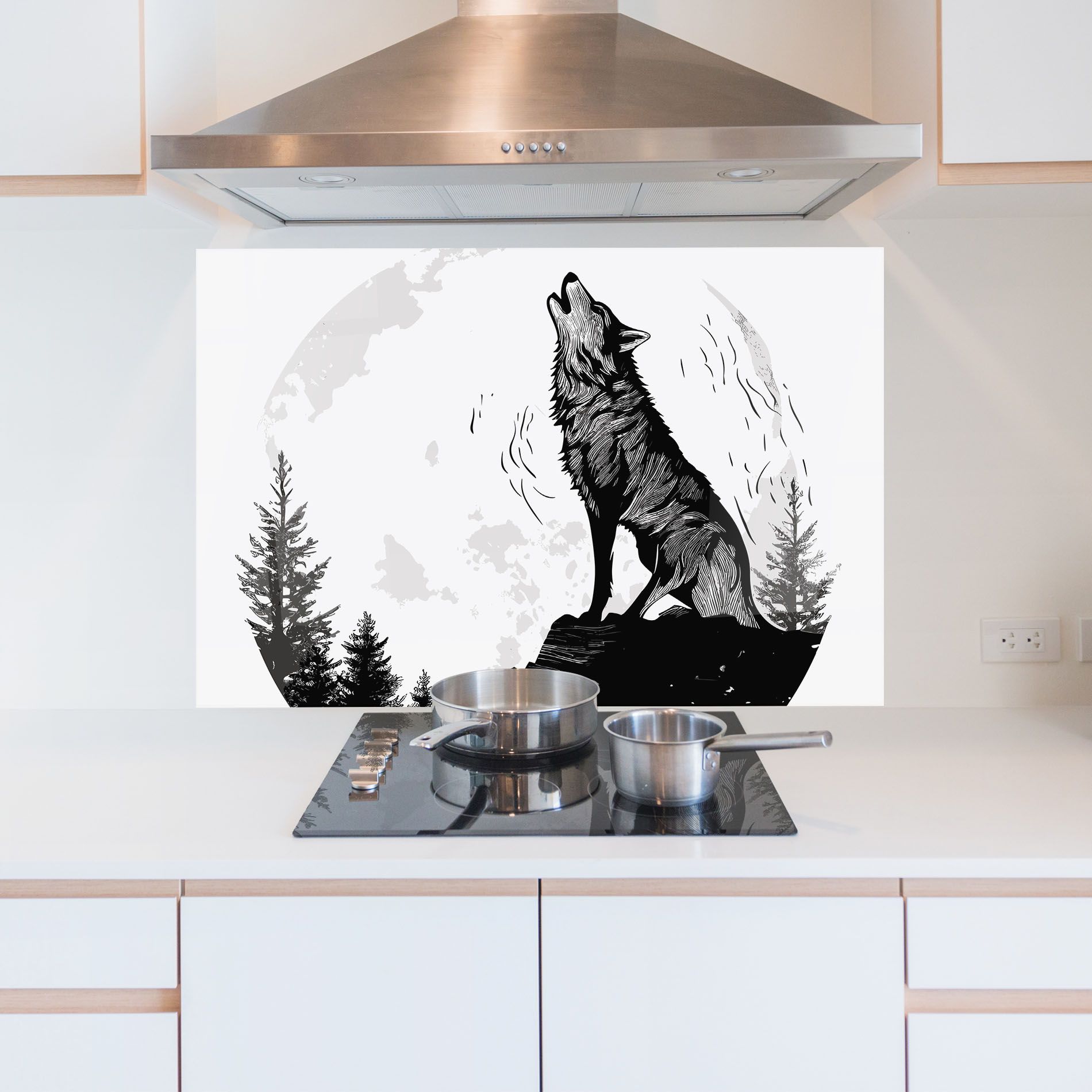 Grey Moon Wolf mockup 5