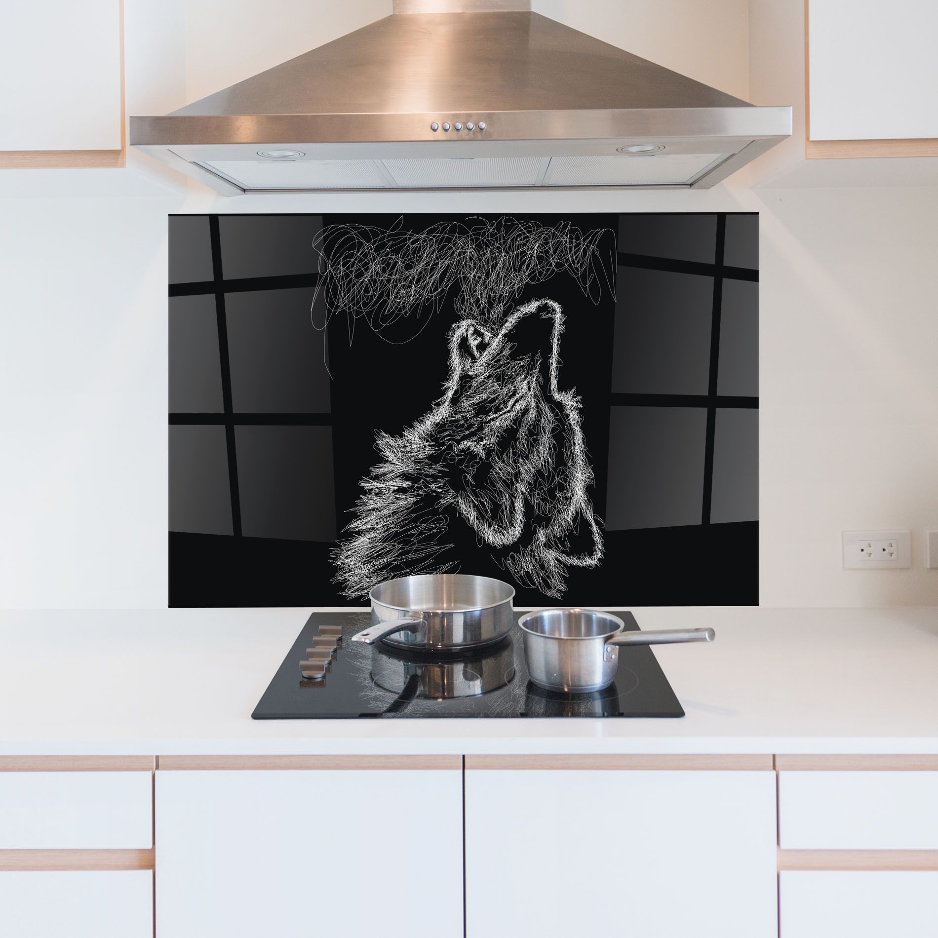 Wolf White Line mockup 5