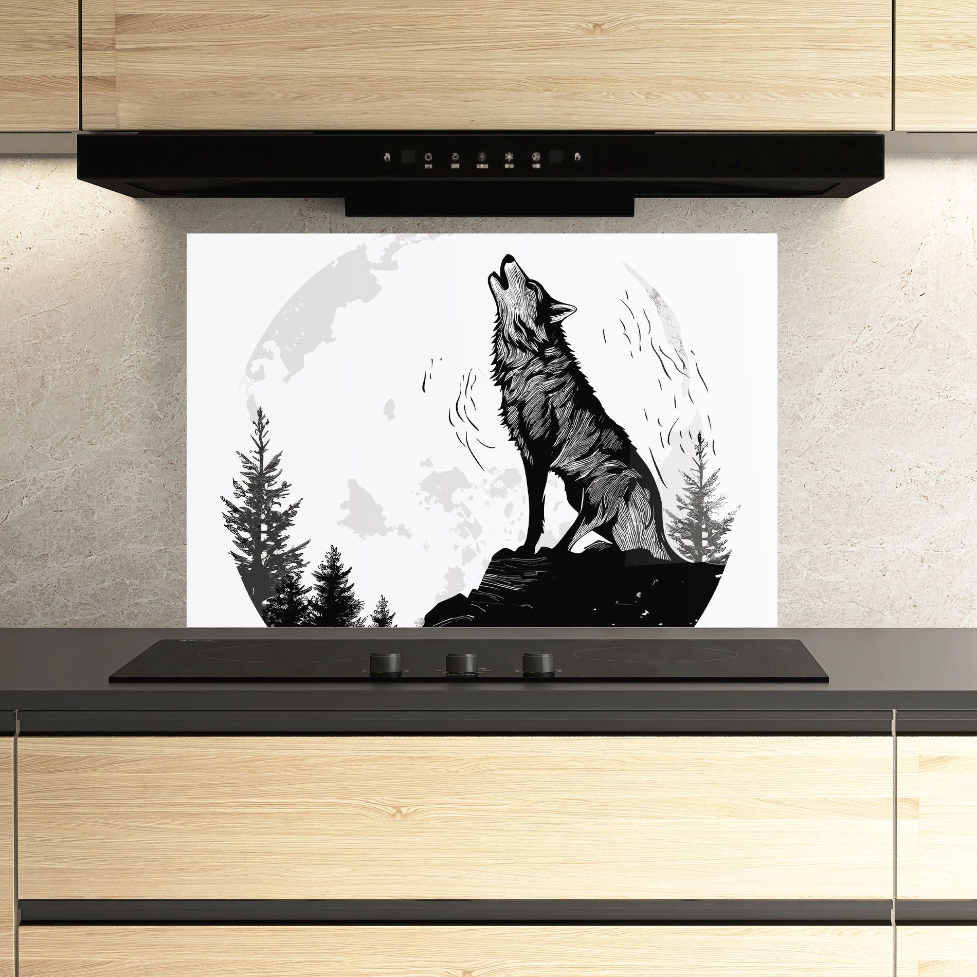 Grey Moon Wolf mockup 3