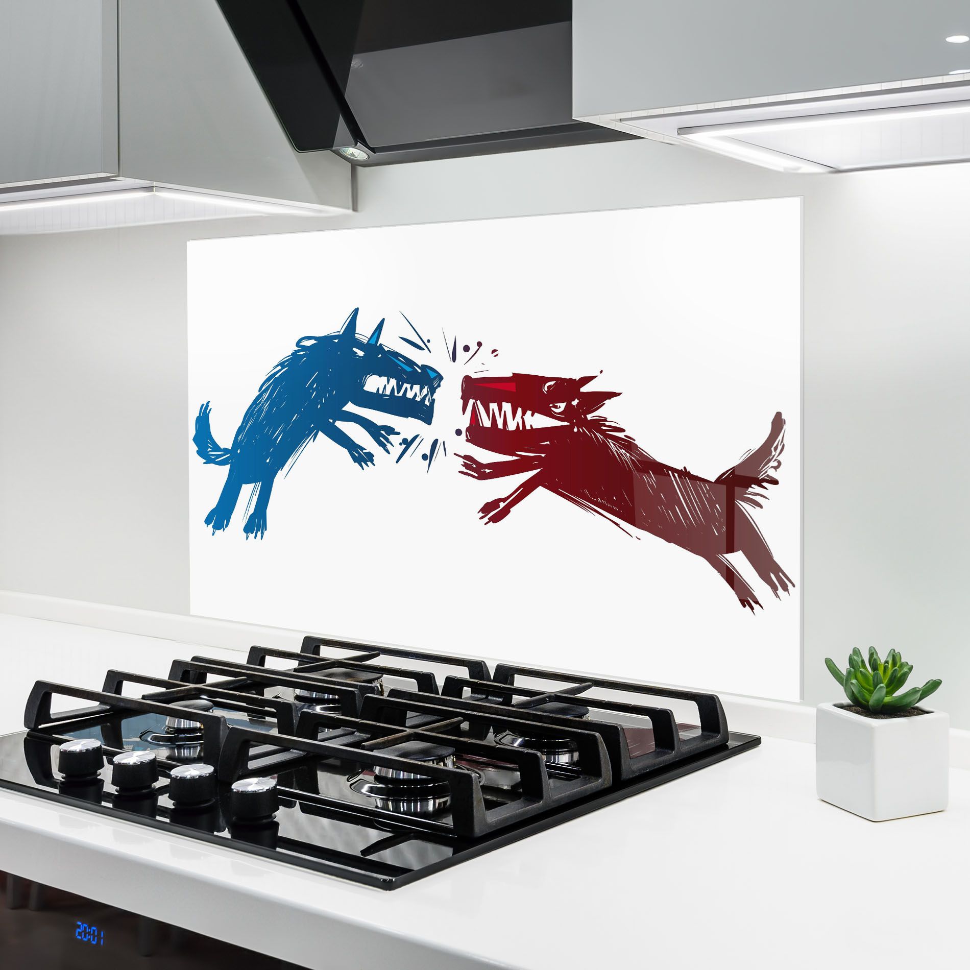 Red Blue Wolves mockup 6