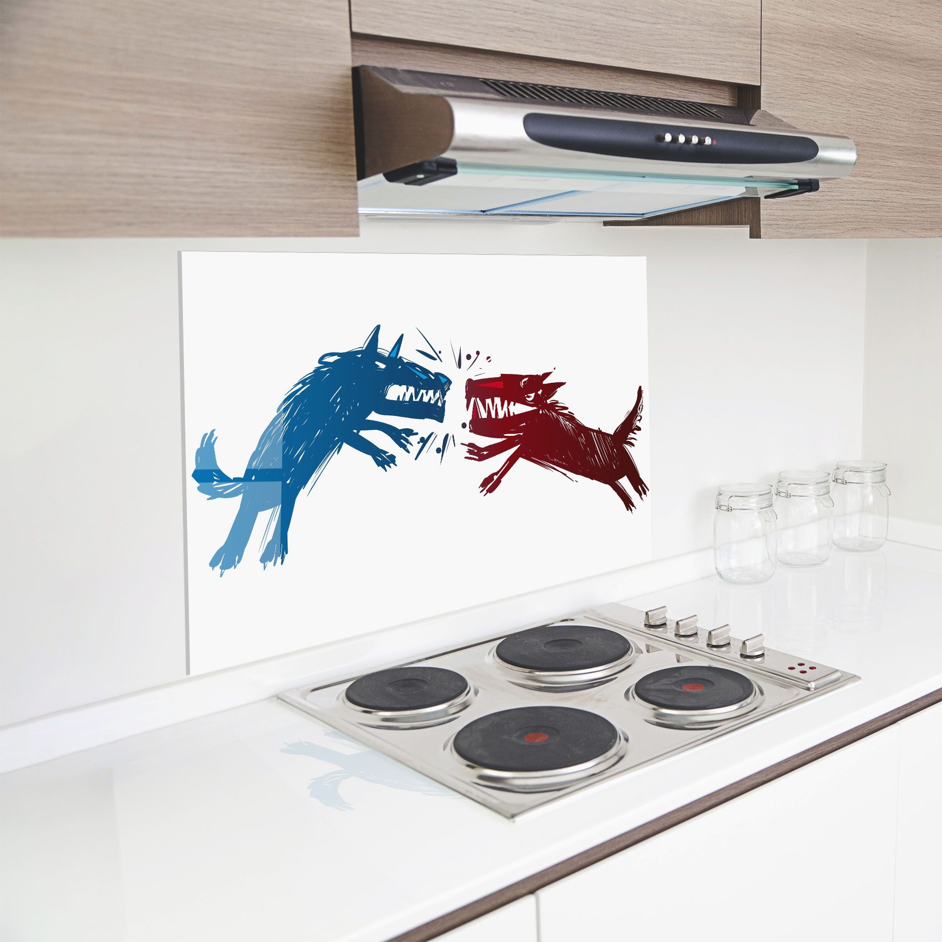 Red Blue Wolves mockup 8